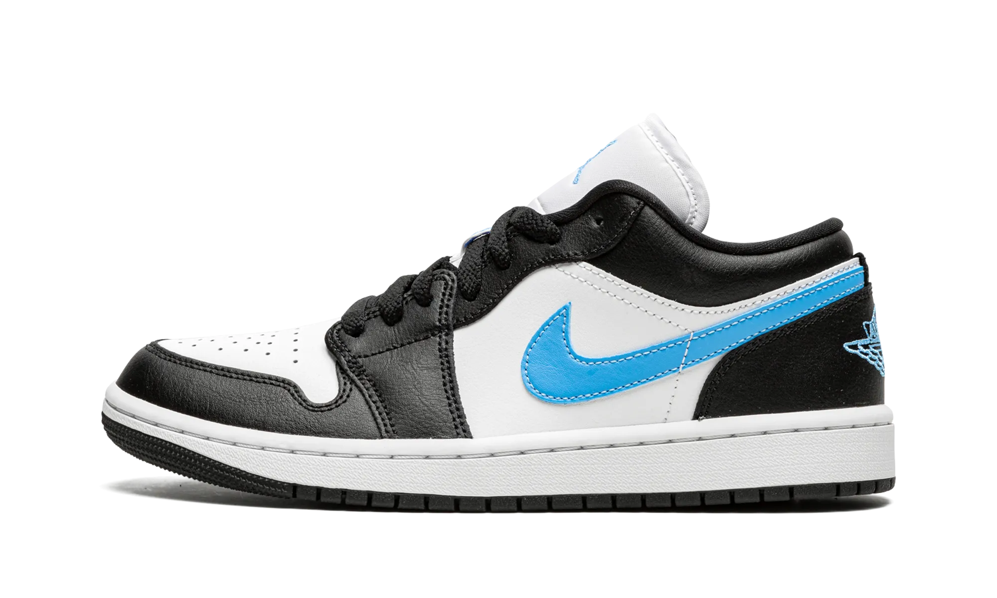 AIR JORDAN 1 LOW WMNS "Black / University Blue" Easy Match
