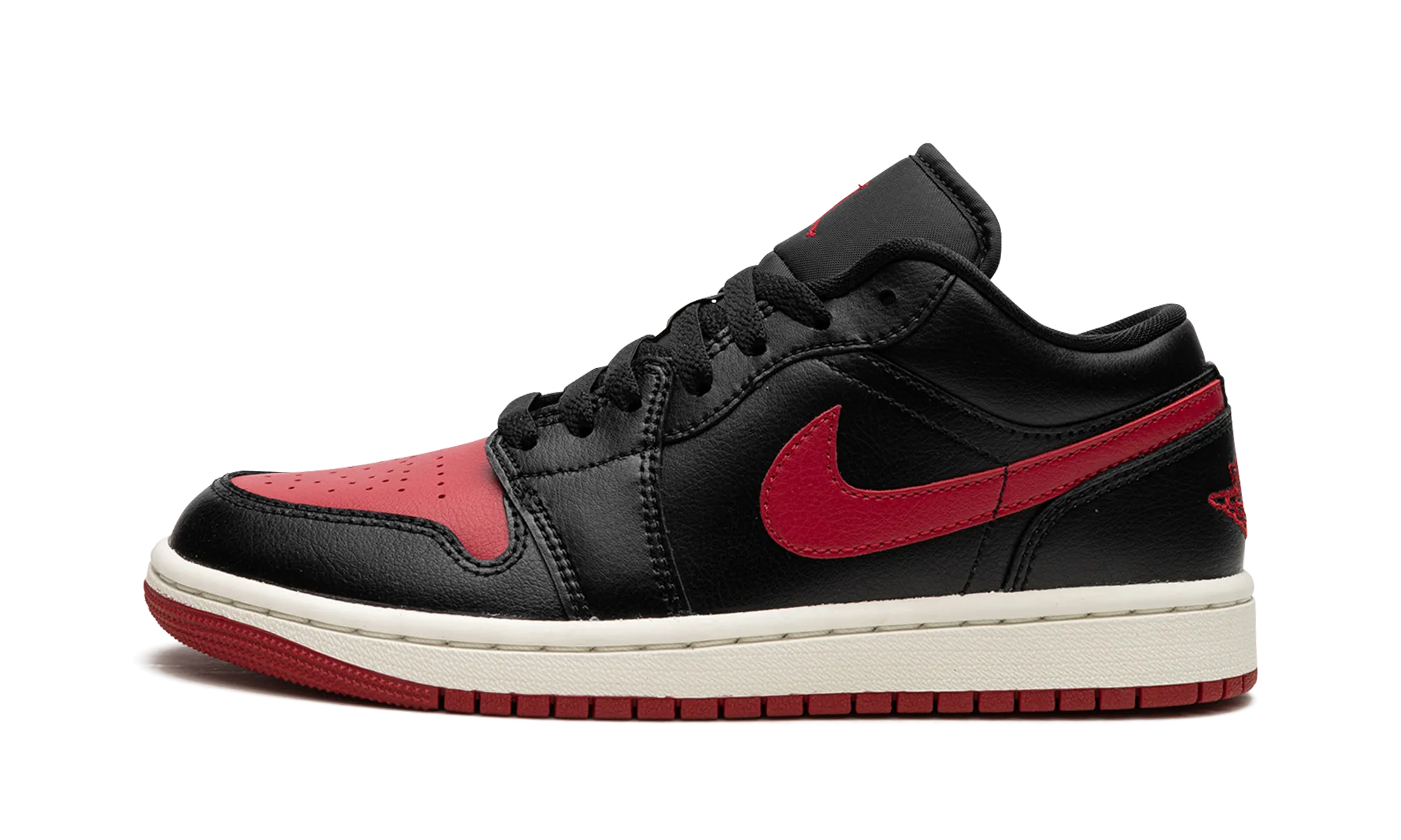 Air Jordan 1 Low WMNS "Bred Sail" Hyper Compression Midsole