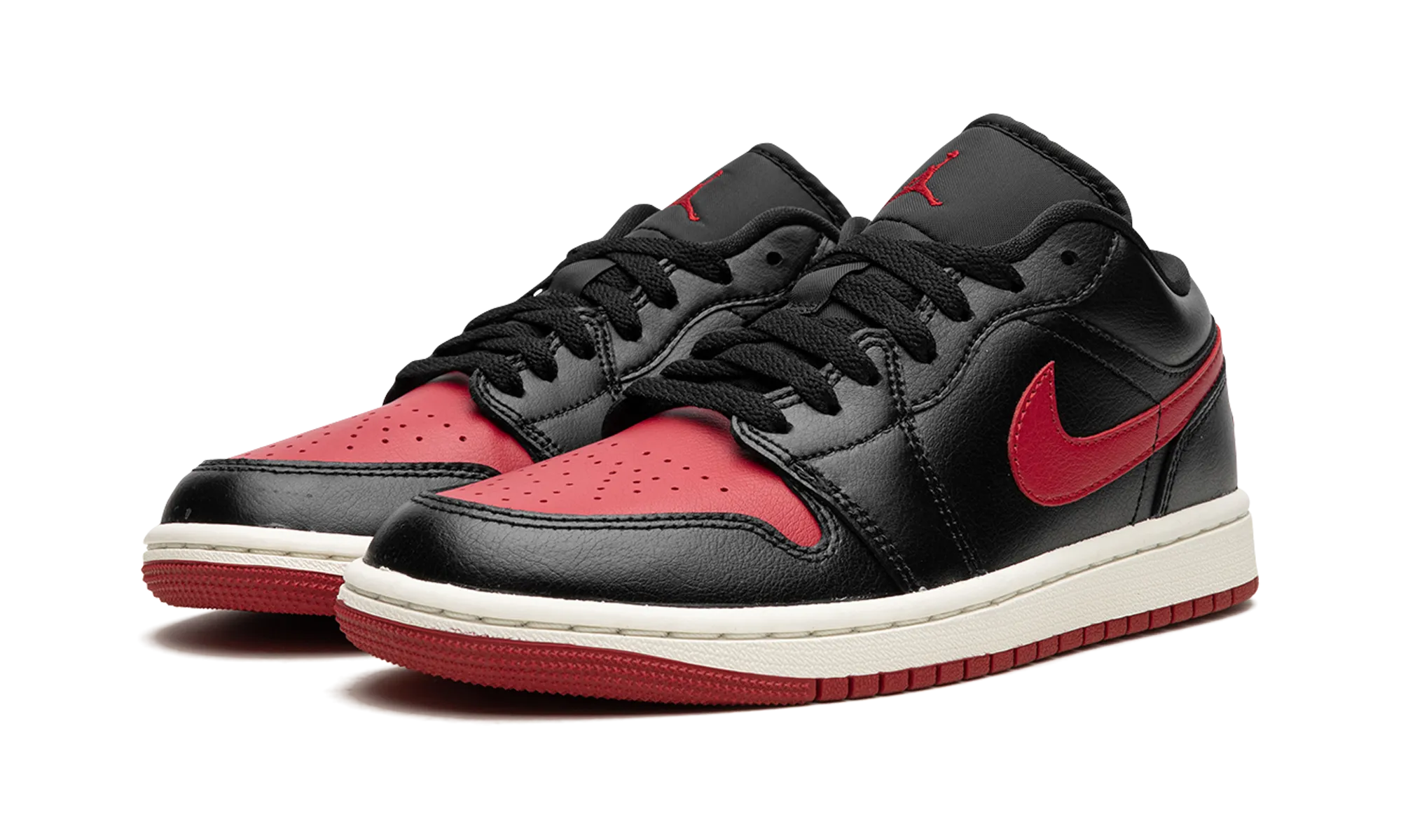 Dynamic Fit Cushioned Midsole Design Air Jordan 1 Low WMNS "Bred Sail"