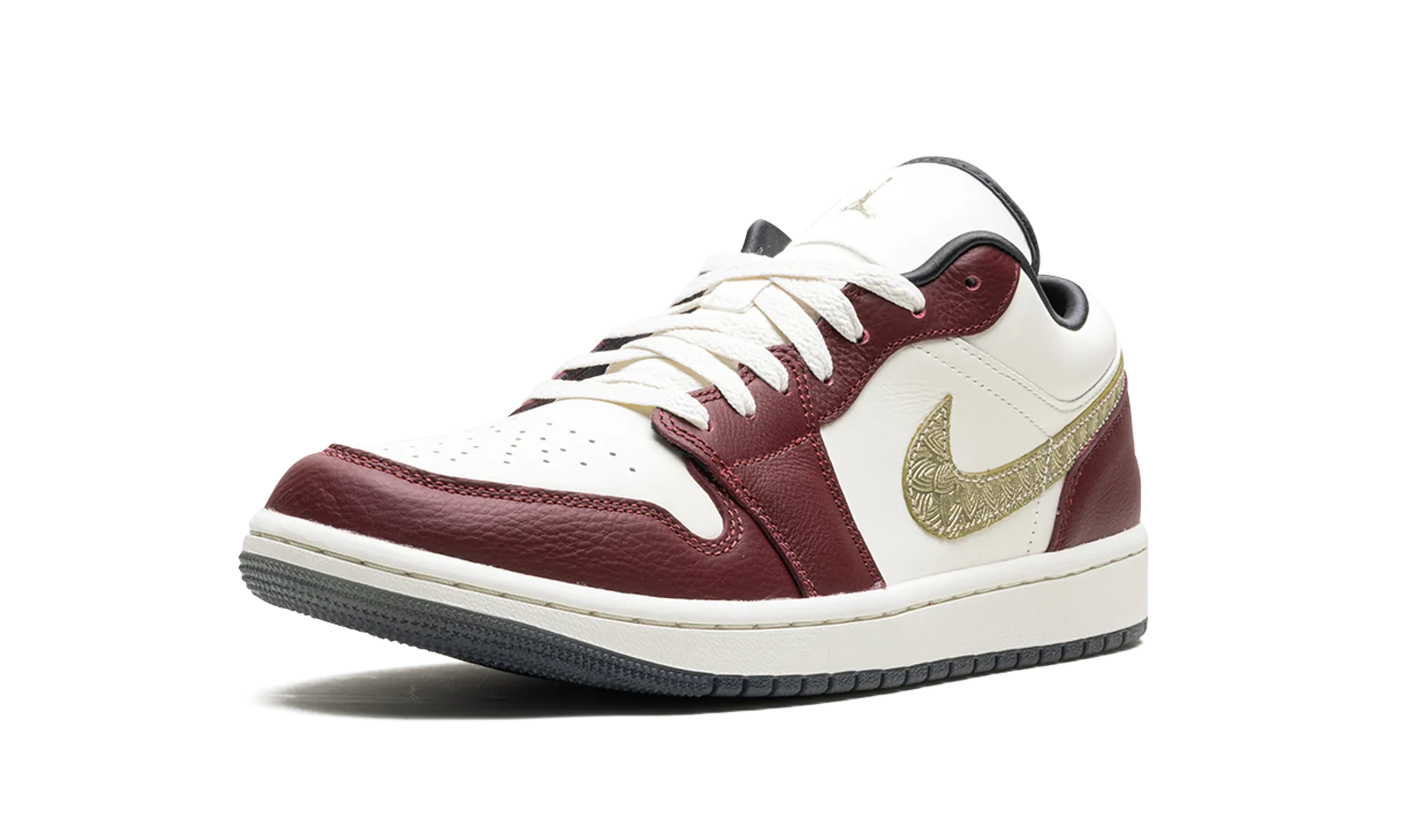 Air Jordan 1 Low WMNS "Chinese New Year" Anatomically Shaped Footbed Bold Color Scheme