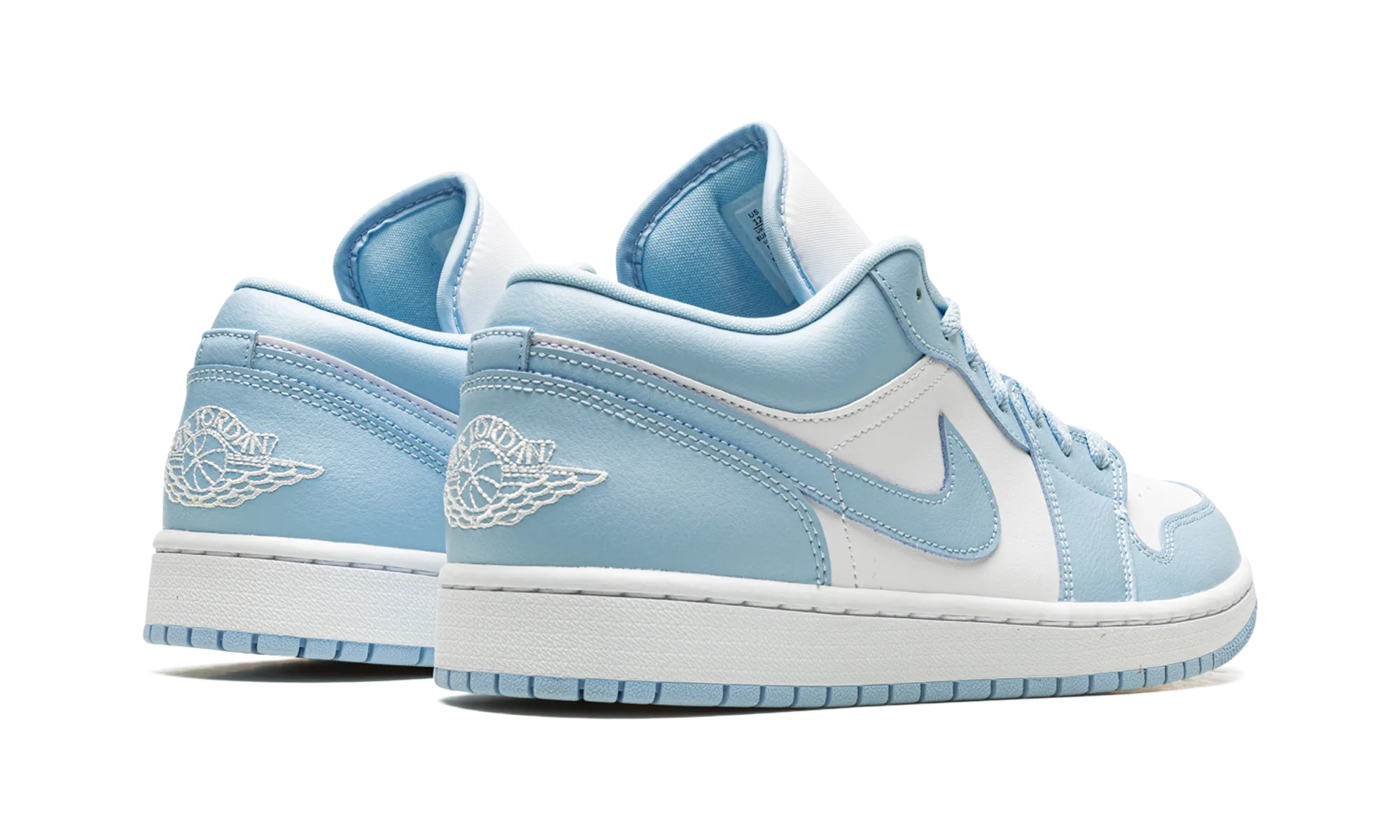 AIR JORDAN 1 LOW WMNS "Ice Blue" Comfortable Step Cycling Comfort