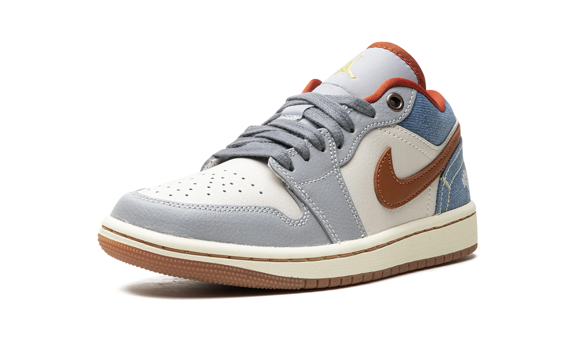 Air Jordan 1 Low WMNS "Phantom Denim" Impact Diffusion System