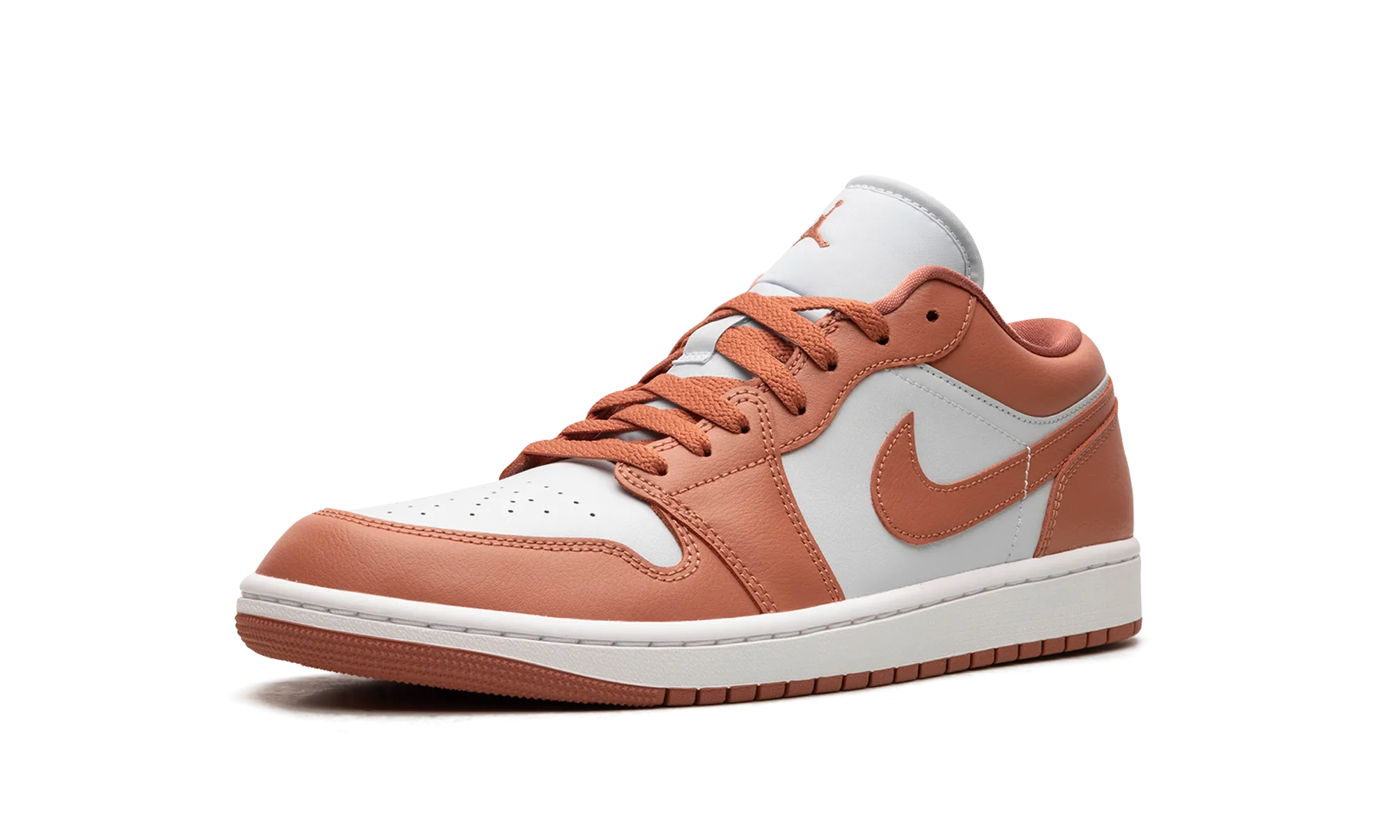 Air Jordan 1 Low WMNS "Sky J Orange" Low Top Design Woven Texture
