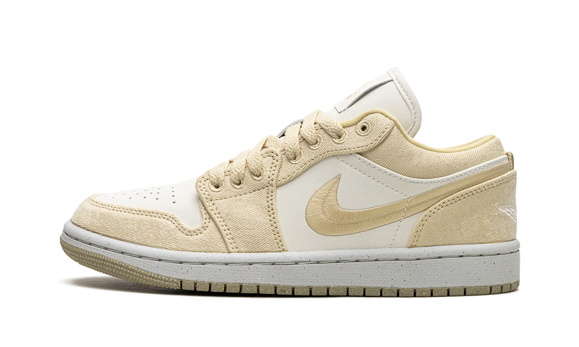 Supportive Base Air Jordan 1 Low WMNS "Team Gold / Sail"