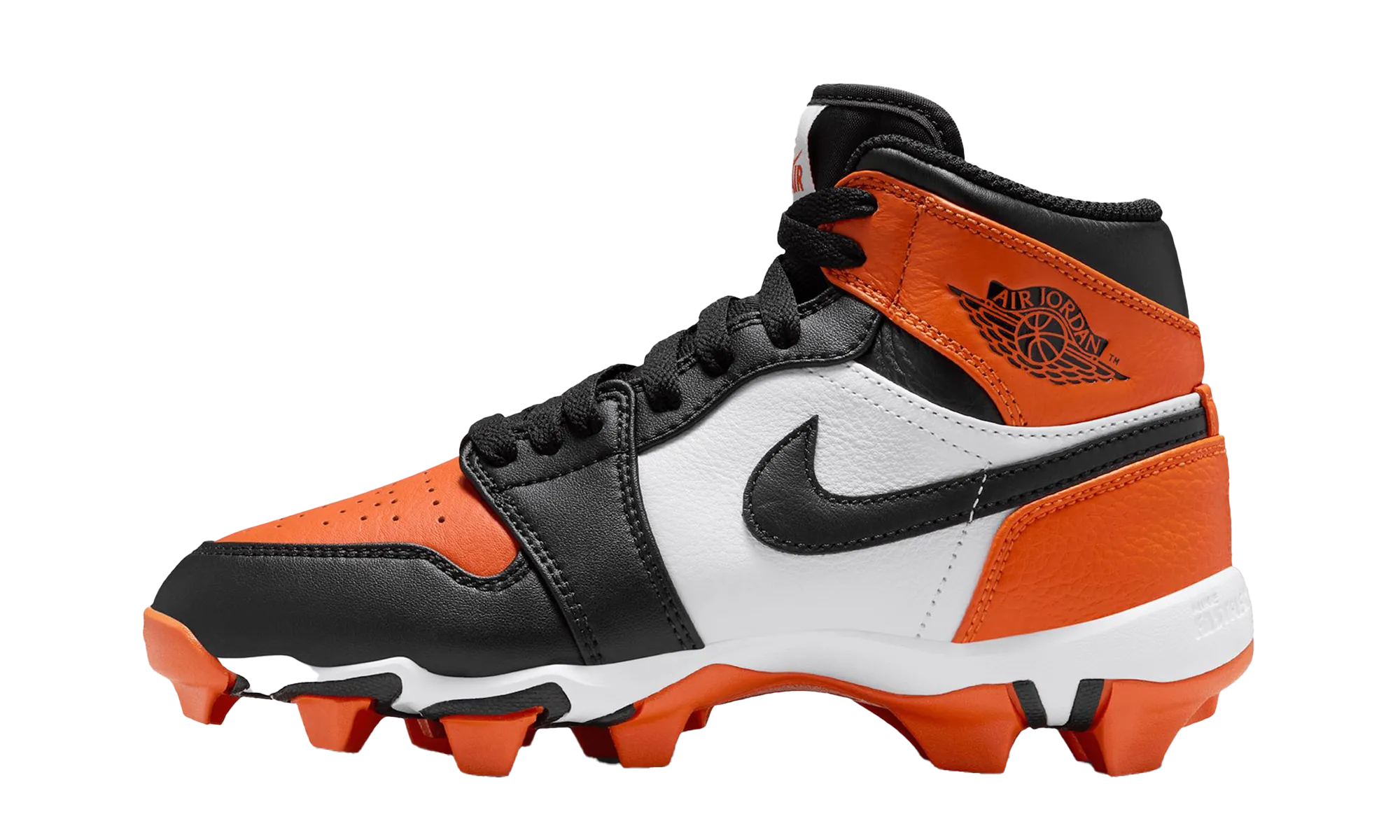 Air Jordan 1 Mid Cleats "Shattered Backboard" Clean Form Impact Support