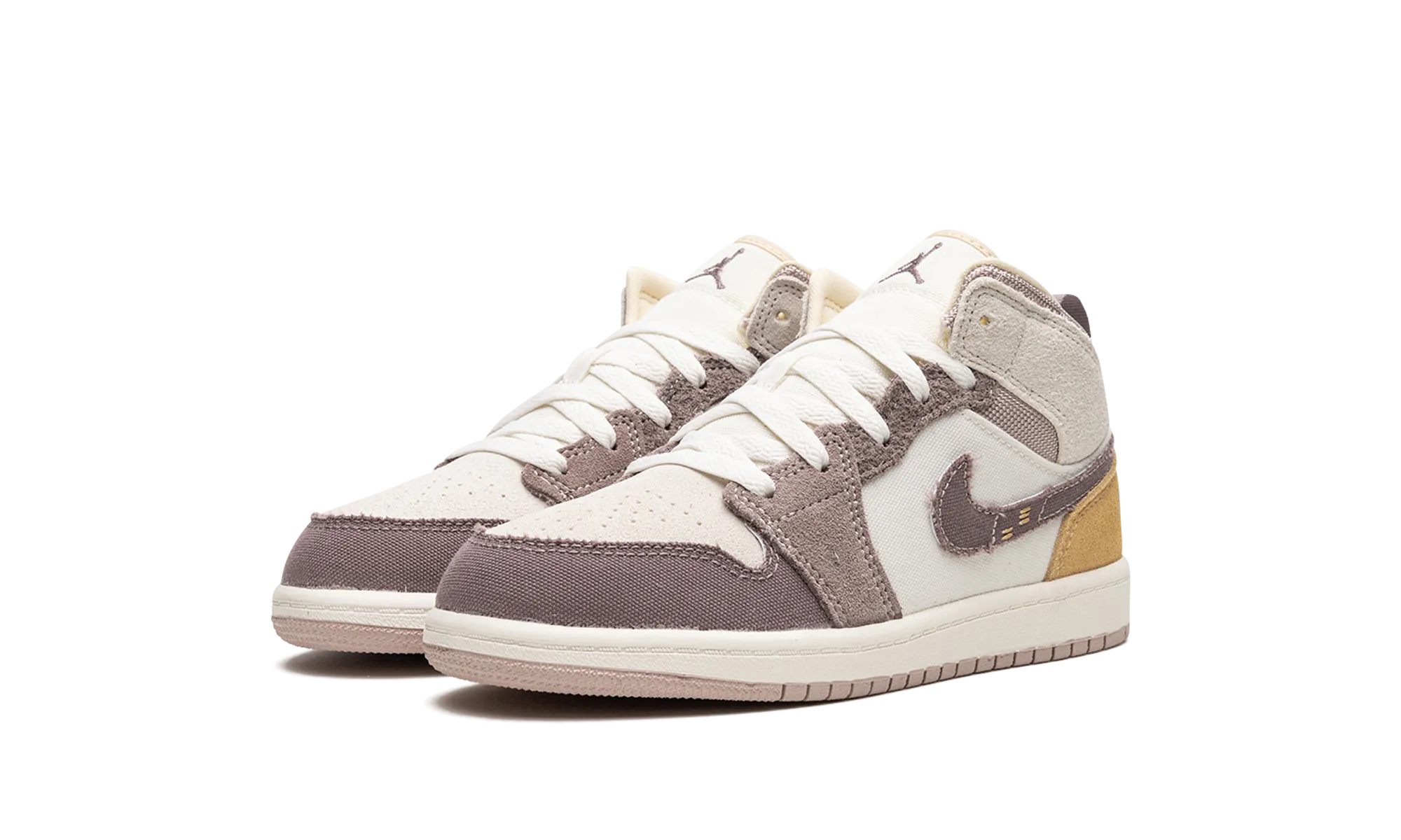 Air Jordan 1 Mid Craft SE PS "Taupe Haze" Airflow Optimized Structure