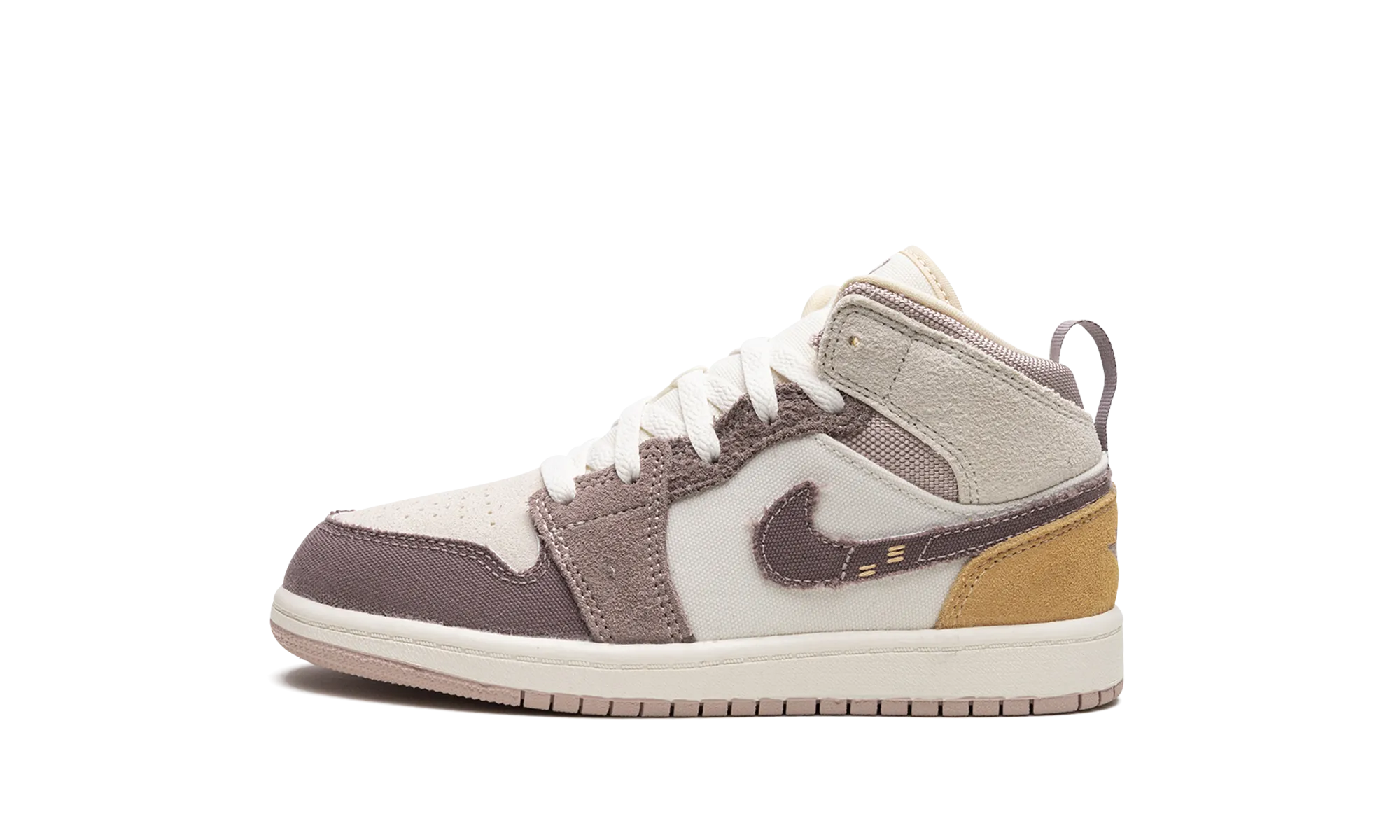 Air Jordan 1 Mid Craft SE PS "Taupe Haze" Rolling Motion Design