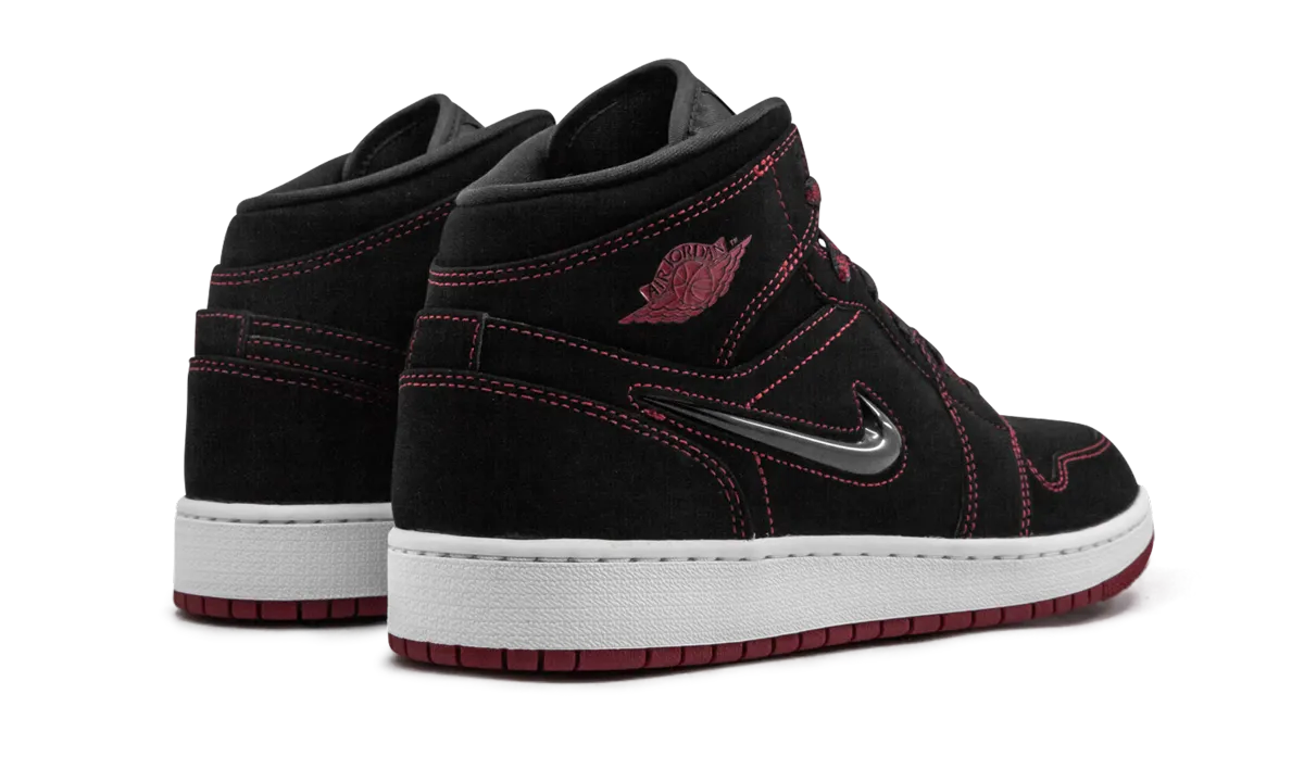 Adaptive Landing Pad System Reinforced Midfoot Air Jordan 1 Mid Fearless GS "Come Fly With Me"