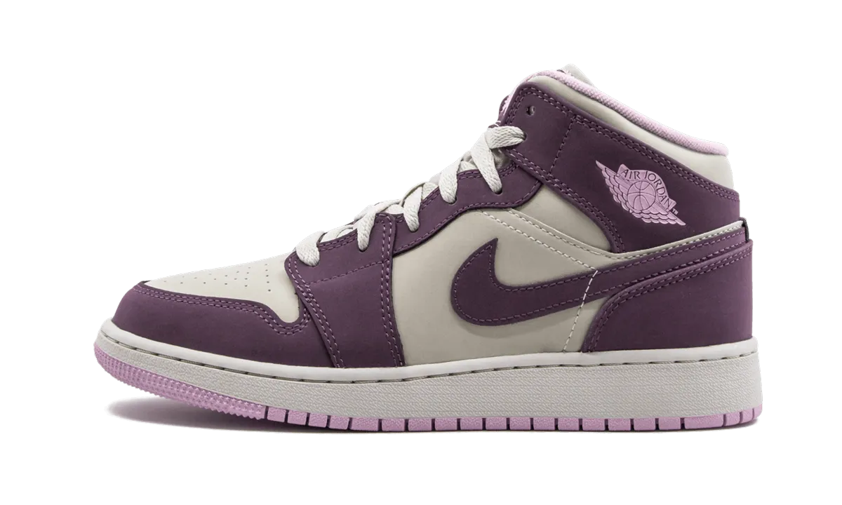 Air Jordan 1 Mid GS Smooth Zone