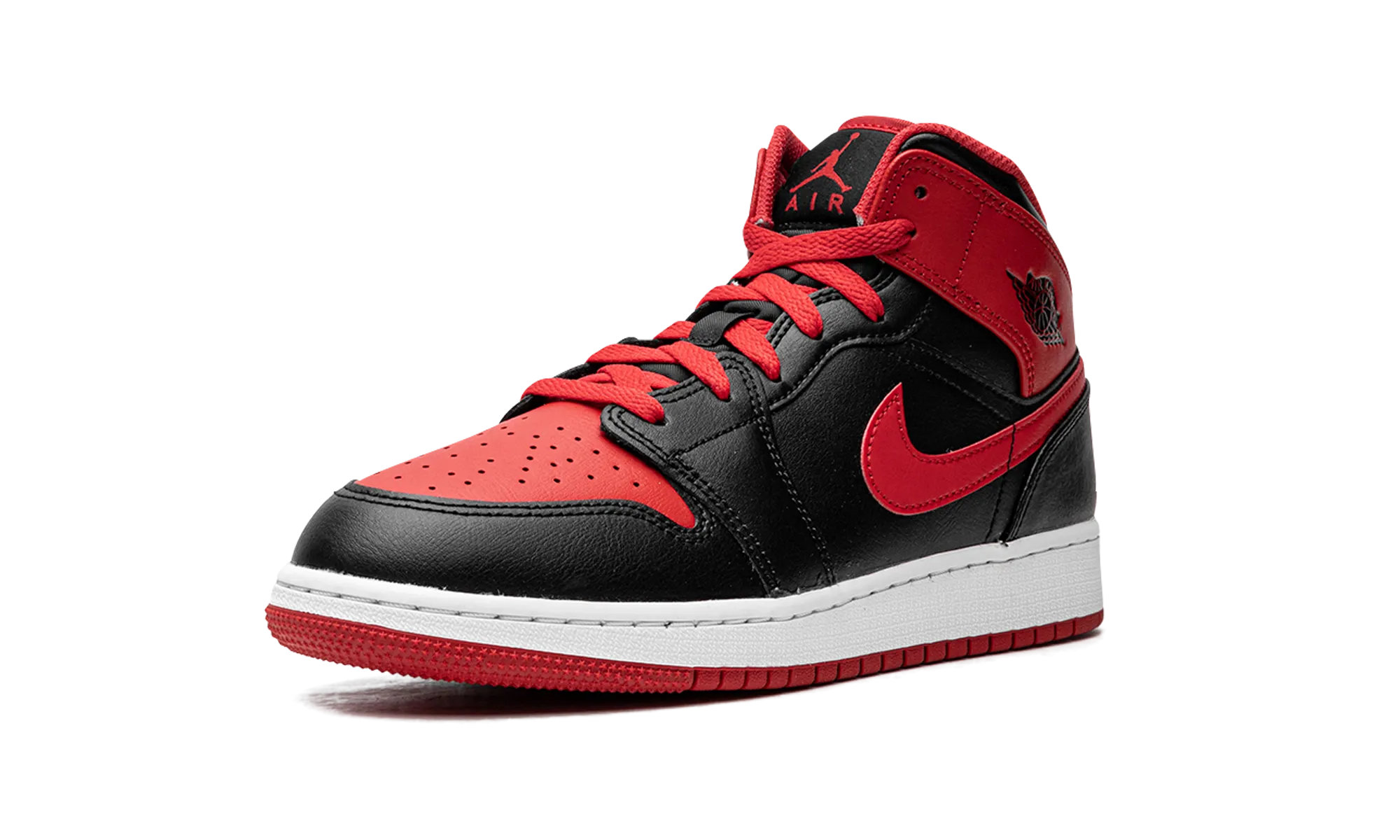 Air Jordan 1 Mid GS "Alternate Bred" Temperature Regulating Fabric