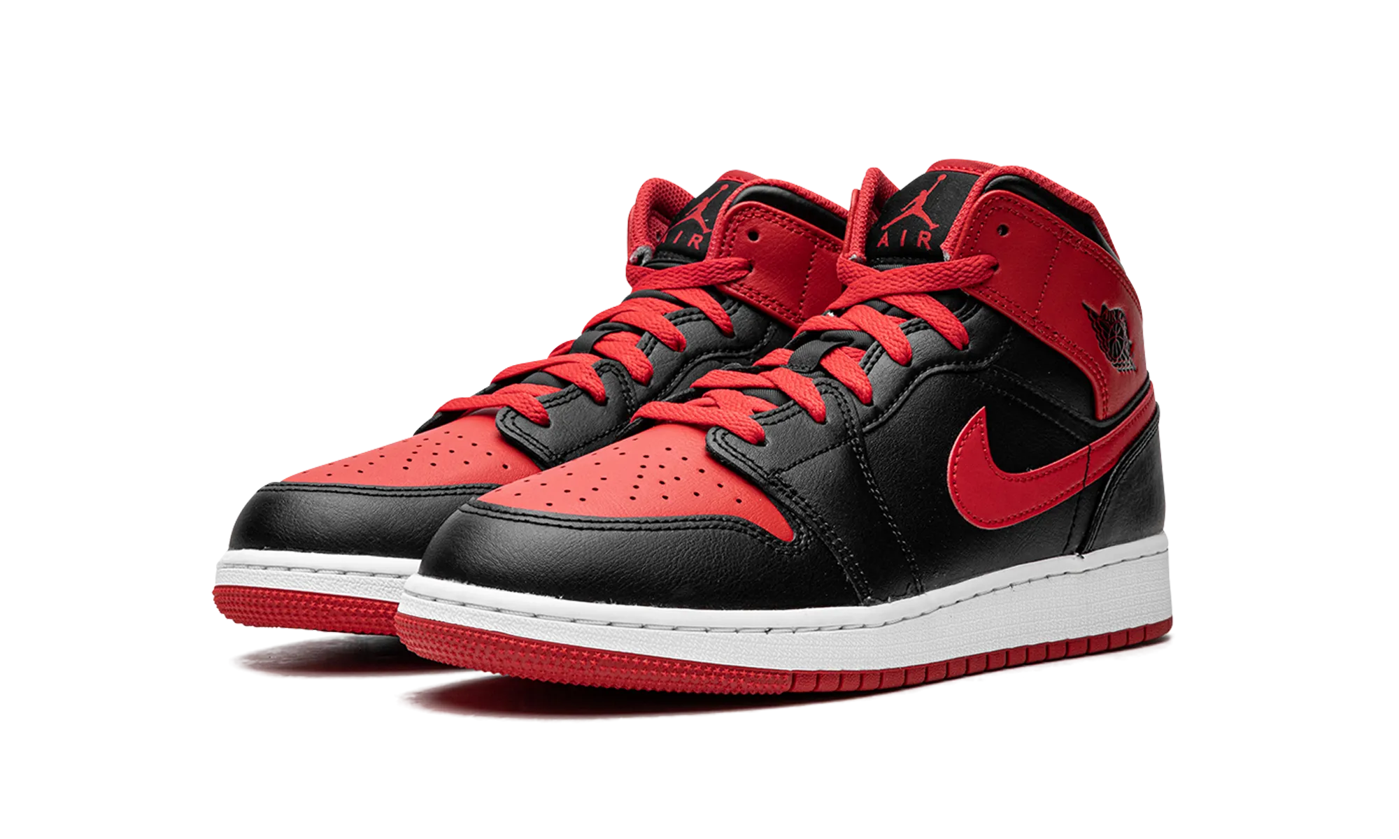 Foldable Design Air Jordan 1 Mid GS "Alternate Bred"