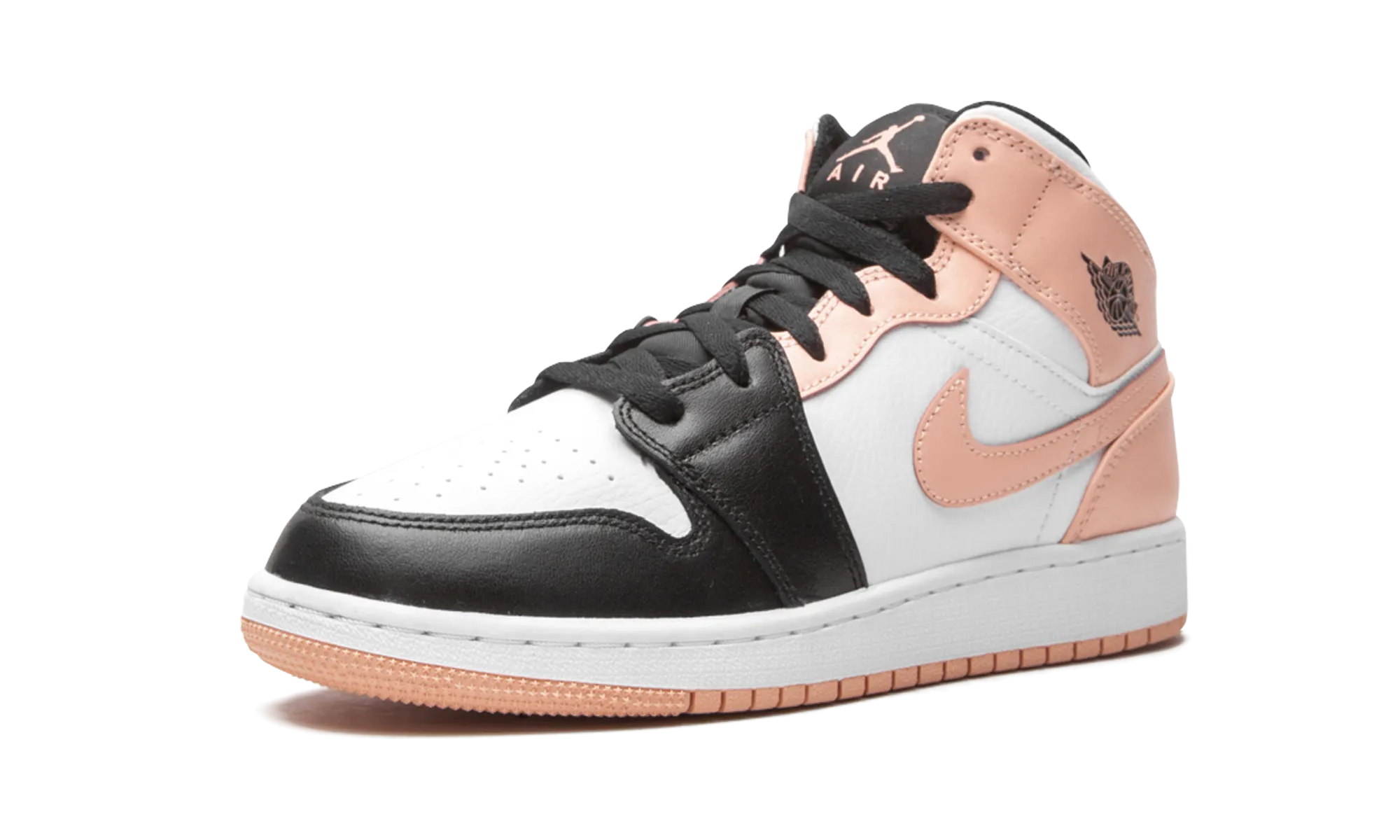 Easy on Air Jordan 1 Mid GS "Arctic Orange"