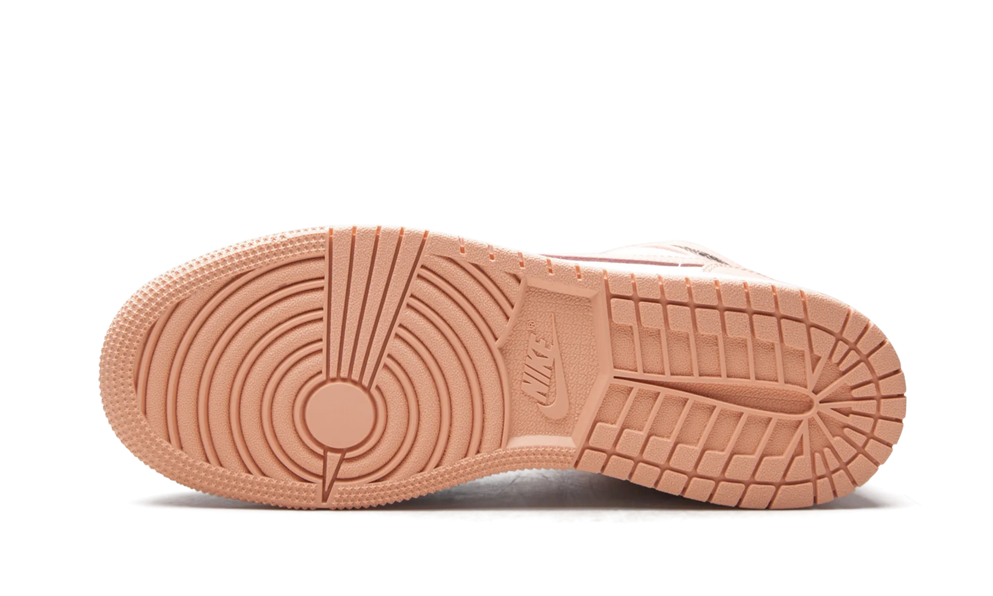 Push Power All-around comfort Air Jordan 1 Mid GS "Arctic Orange"