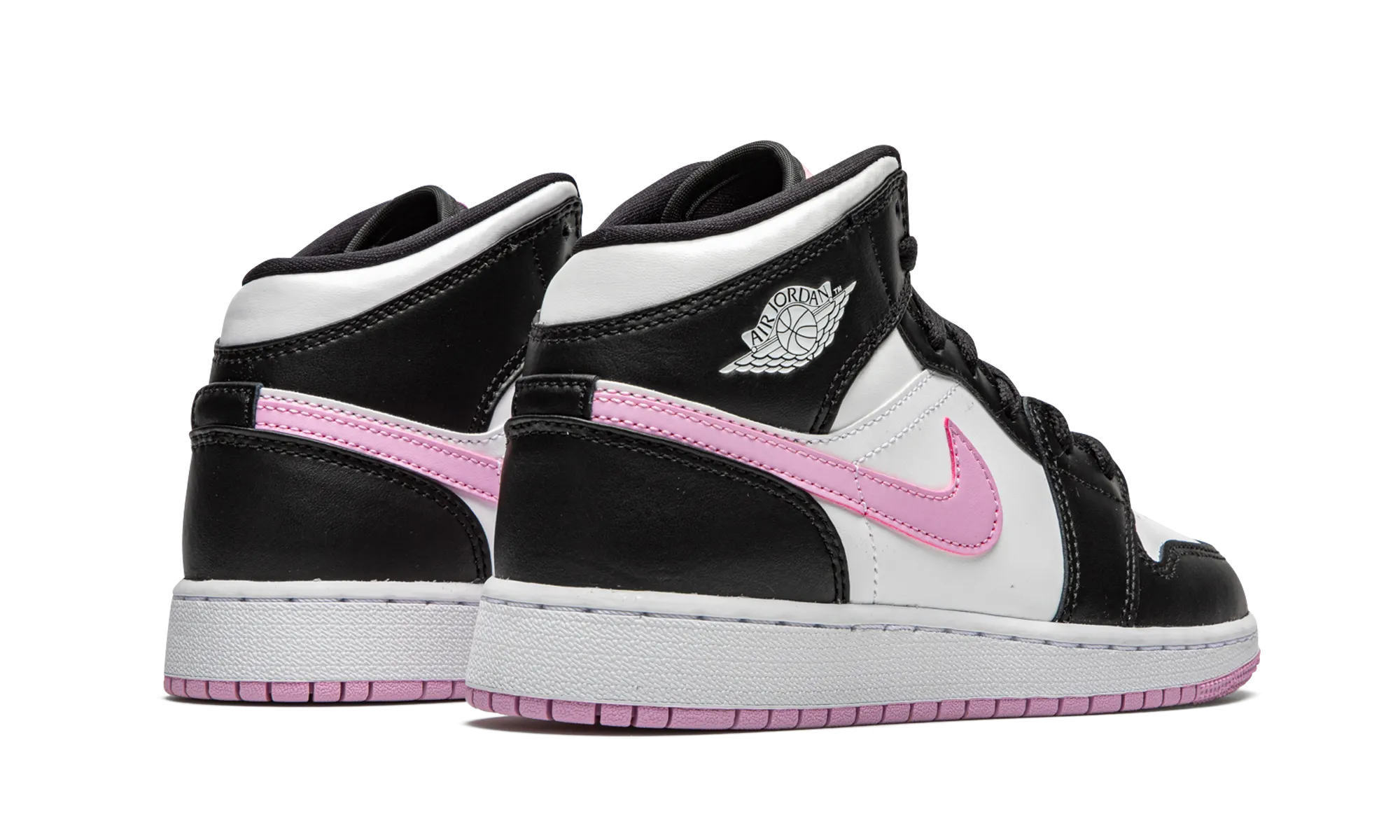 Upgraded piece Ultra-soft traction Air Jordan 1 MID GS "Arctic Pink"