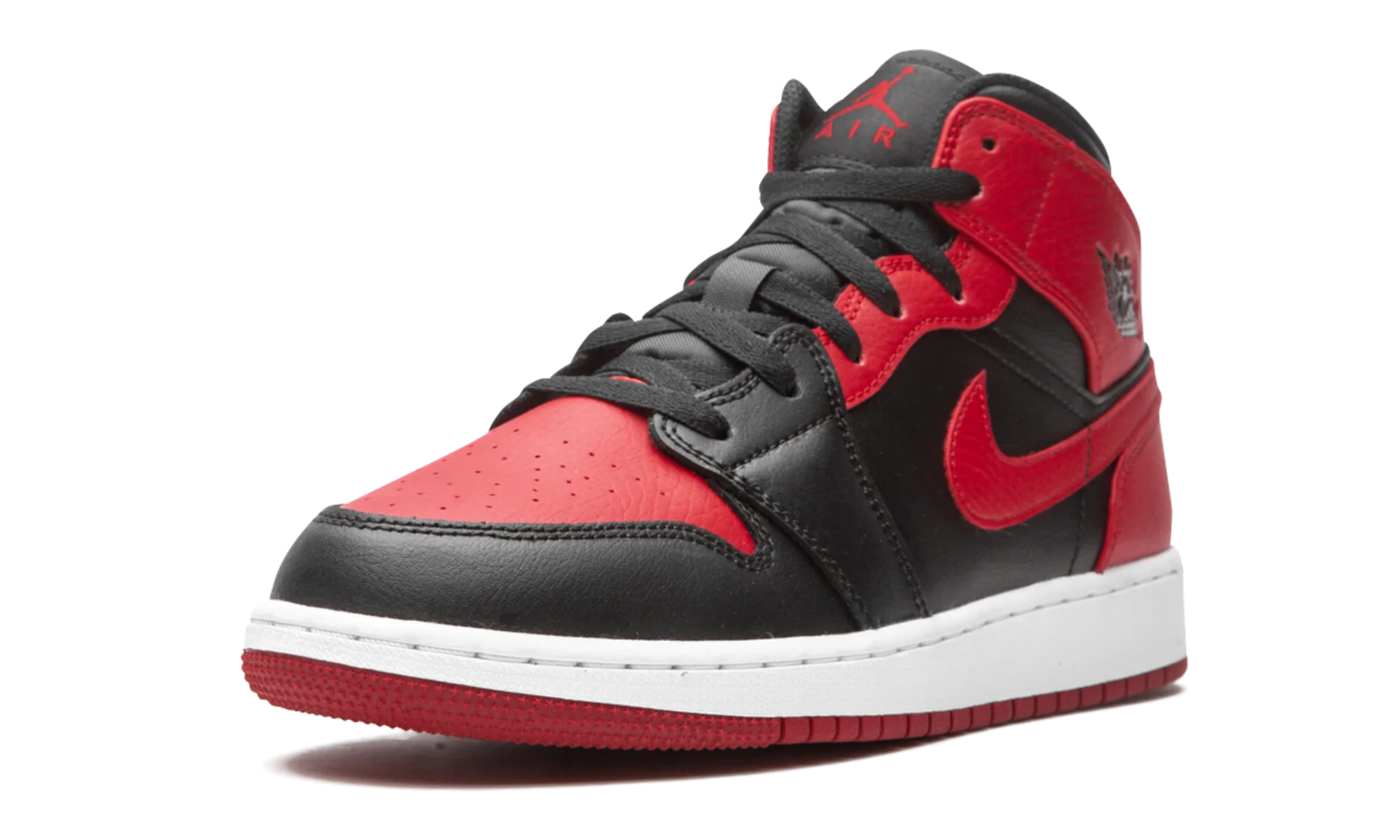 Modern Form Hybrid Use Air Jordan 1 Mid GS "Banned 2020"