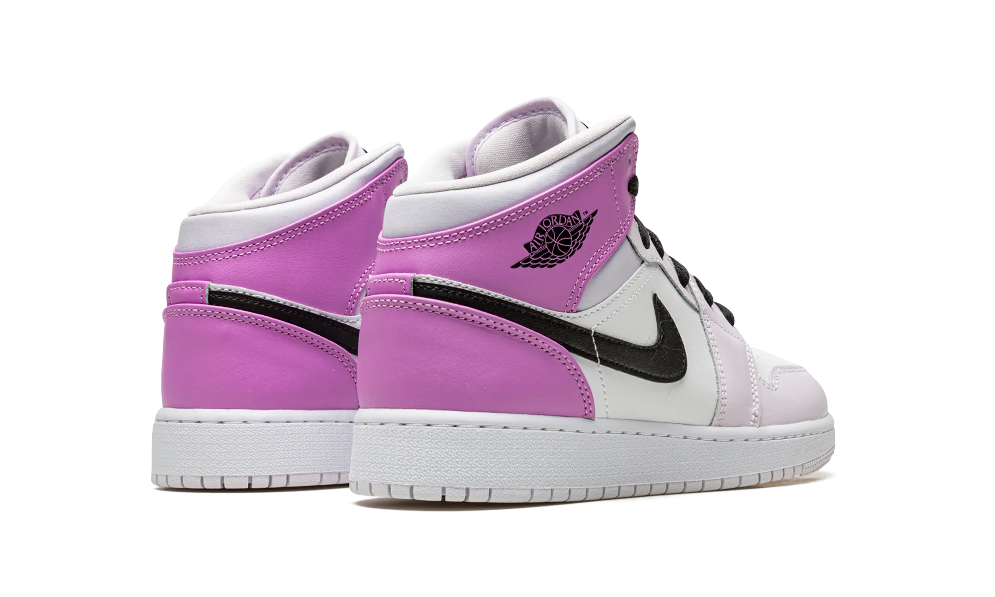 Ergonomic Flow Air Jordan 1 Mid GS "Barely Grape"