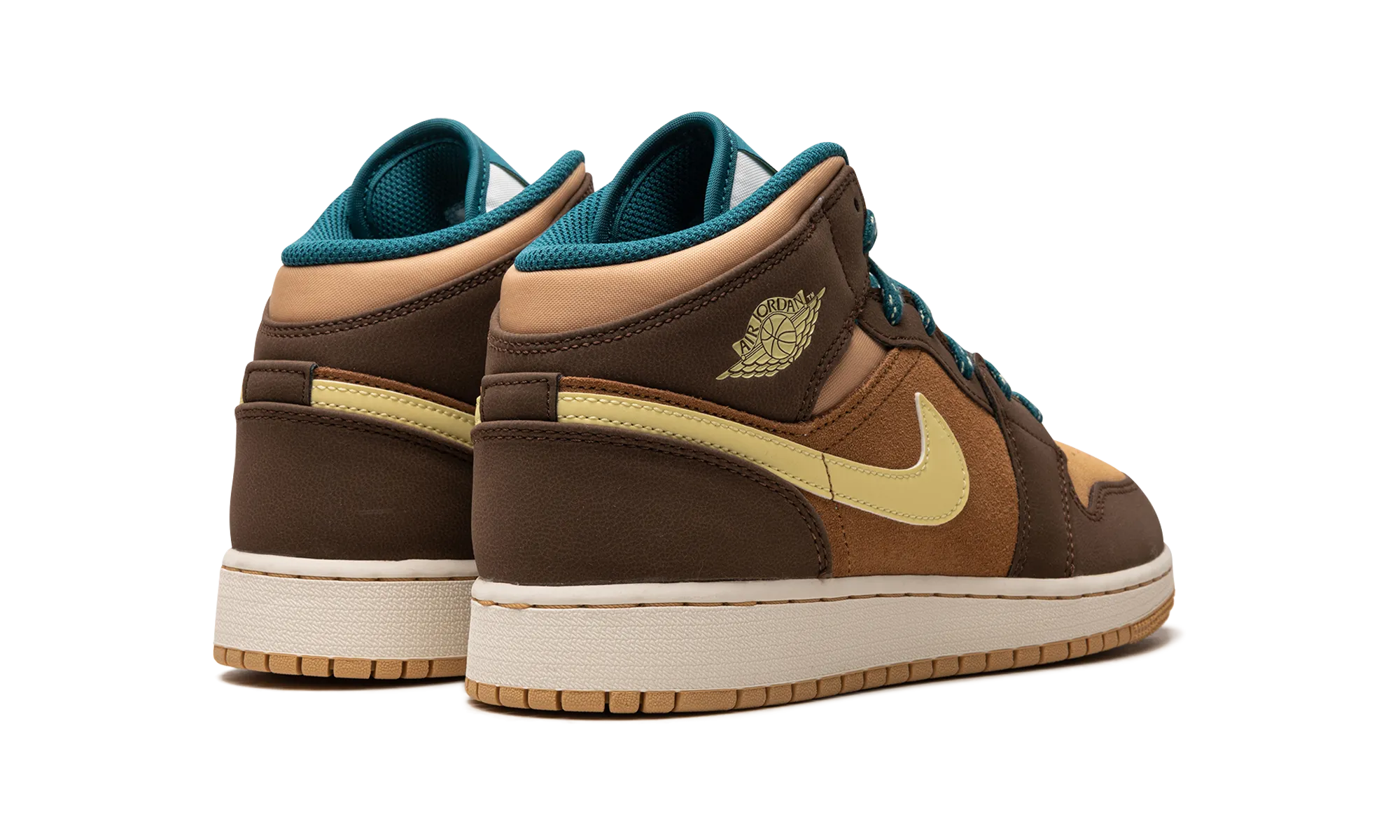 Air Jordan 1 Mid GS "Cacao Wow" Fresh Airflow