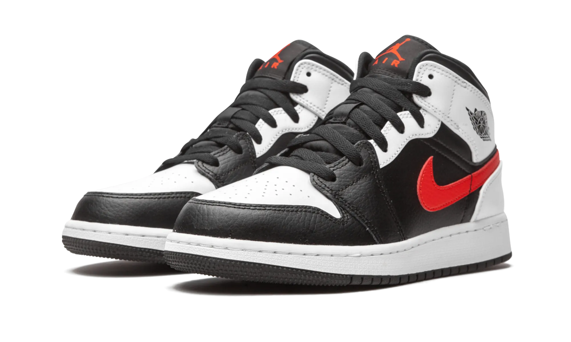 Mid Foot Urban Casual Air Jordan 1 Mid GS "Chile Red"