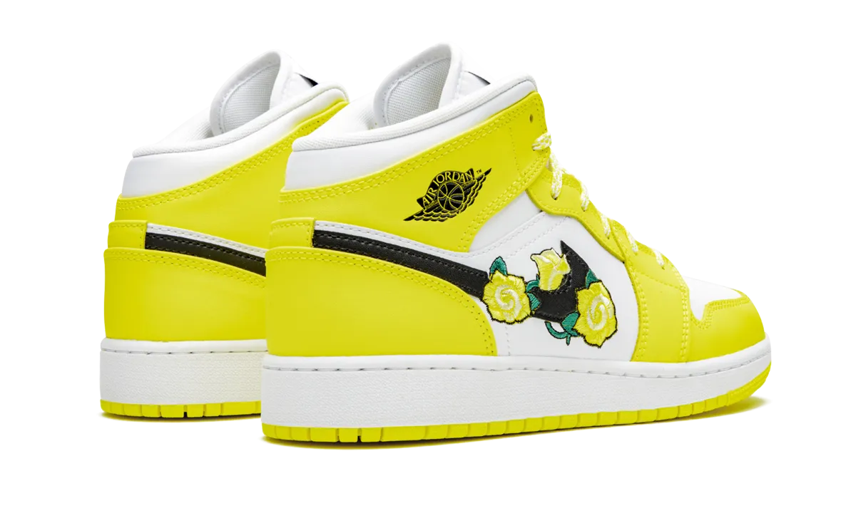 Air Jordan 1 Mid GS "Dynamic Yellow" EasyToMaintain