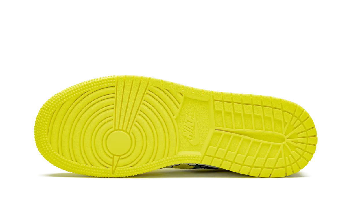 Dynamic Arch Brace Air Jordan 1 Mid GS "Dynamic Yellow"