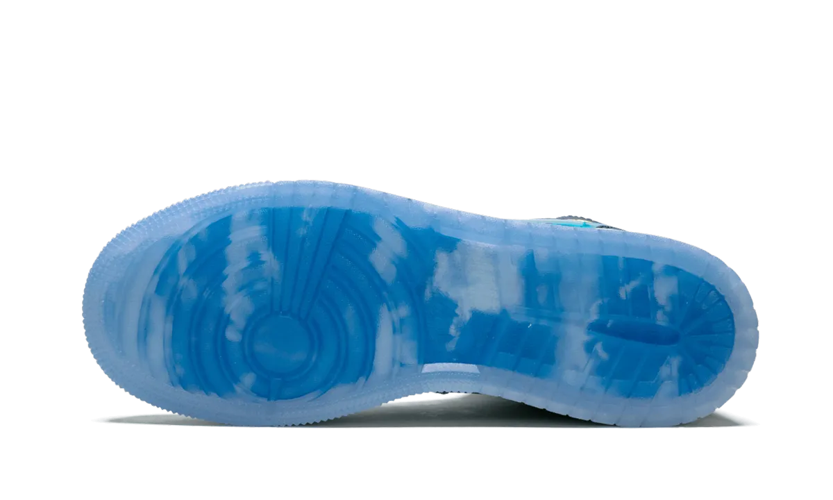 retro look Hyper Compression Molding Air Jordan 1 Mid GS "Fly"