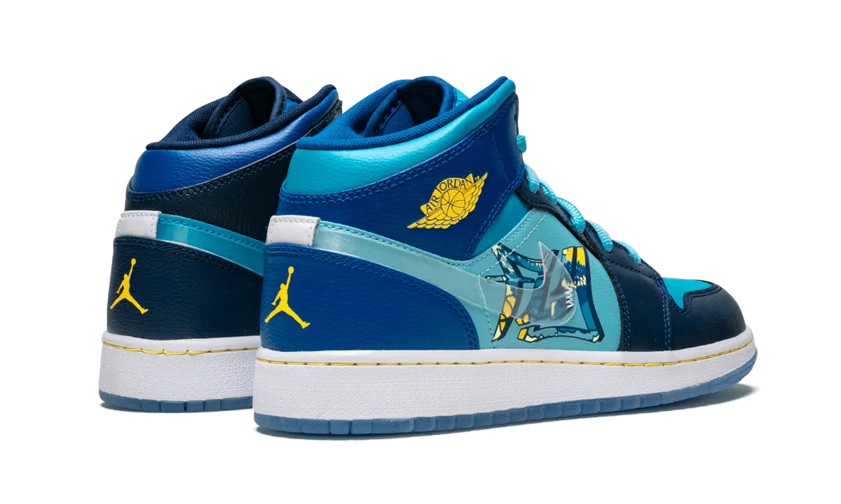 AntiFatigue Air Jordan 1 Mid GS "Fly"