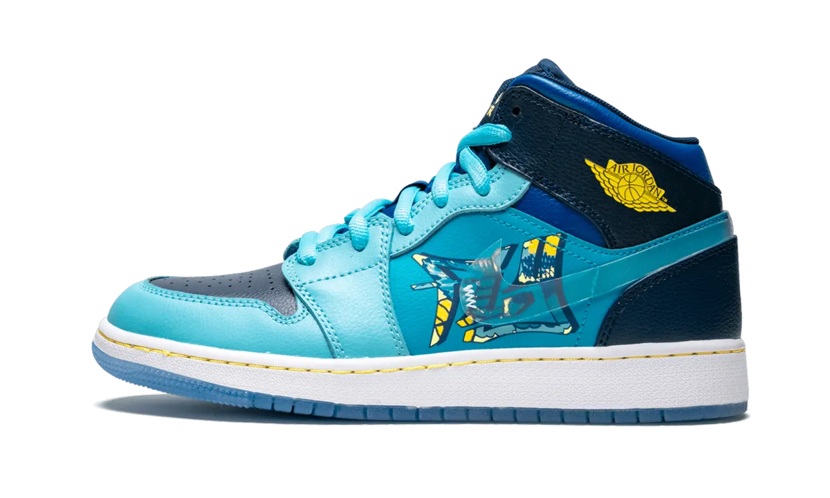 Easy Grip Air Jordan 1 Mid GS "Fly"