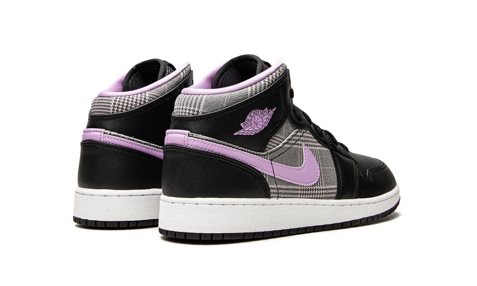 Air Jordan 1 Mid GS "Houndstooth" Motion Cushion