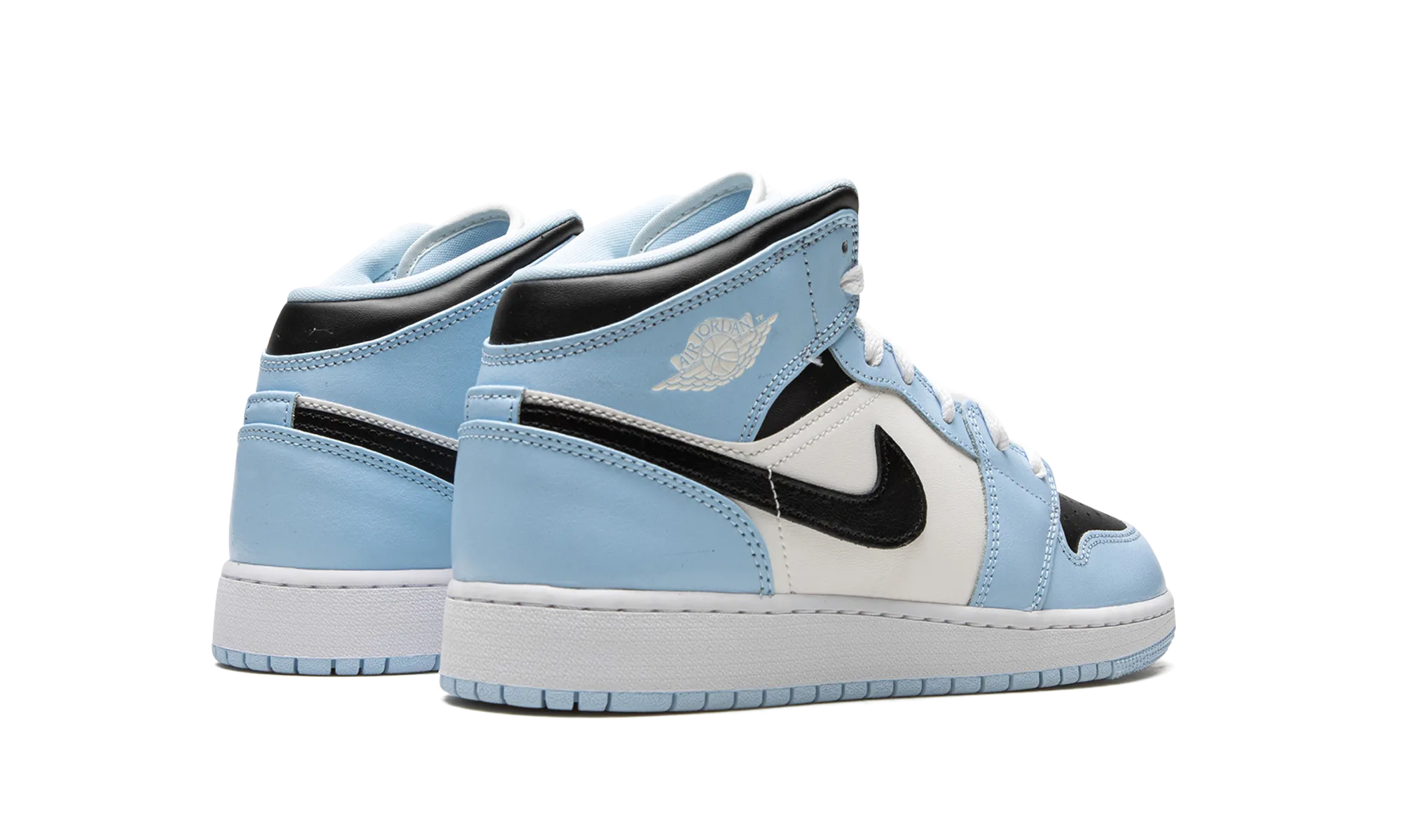 All-around traction Tailored lining Air Jordan 1 Mid GS "Ice Blue"