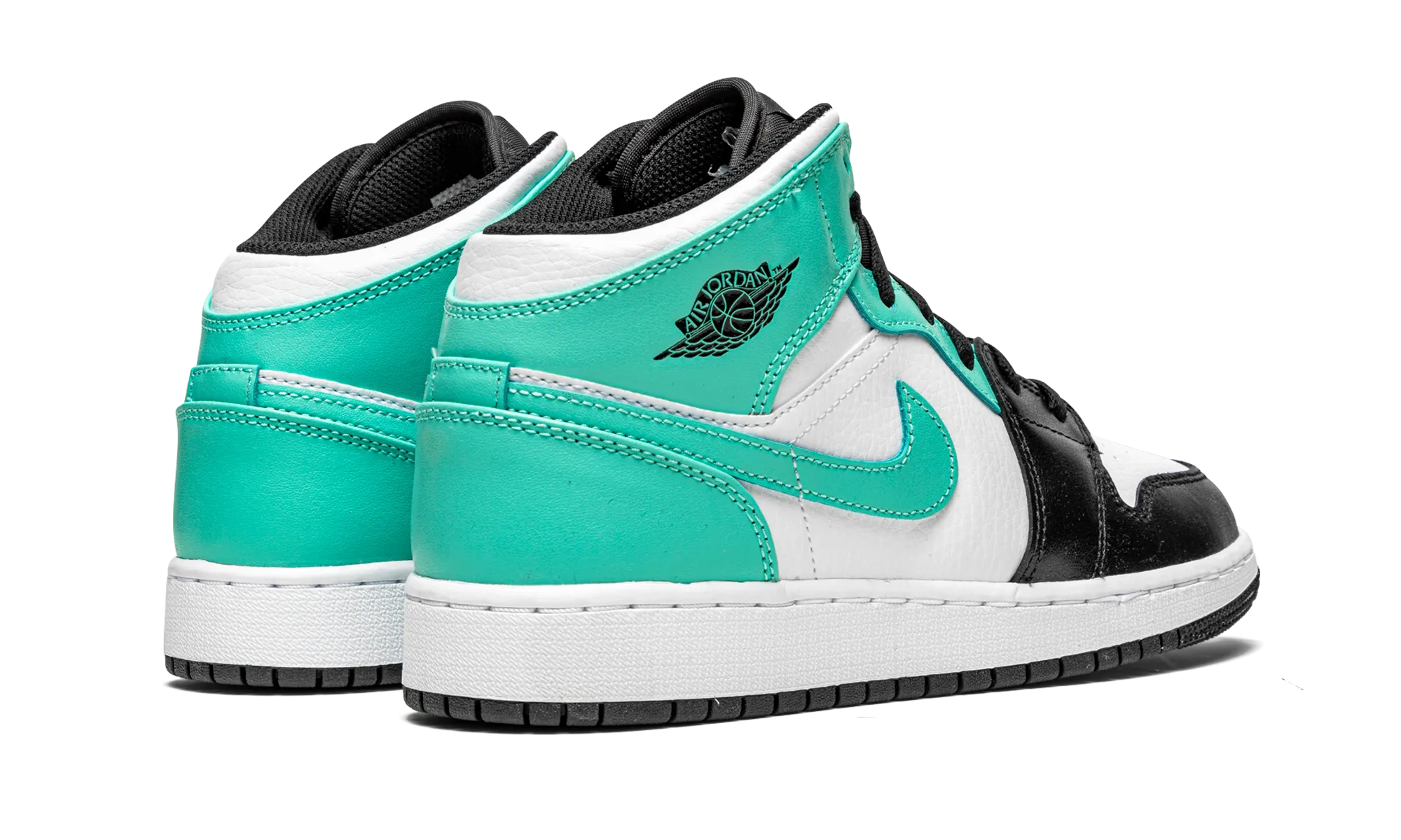 Everyday Gear Ventilated Tongue Design Air Jordan 1 Mid GS "Igloo - Tropical Twist"