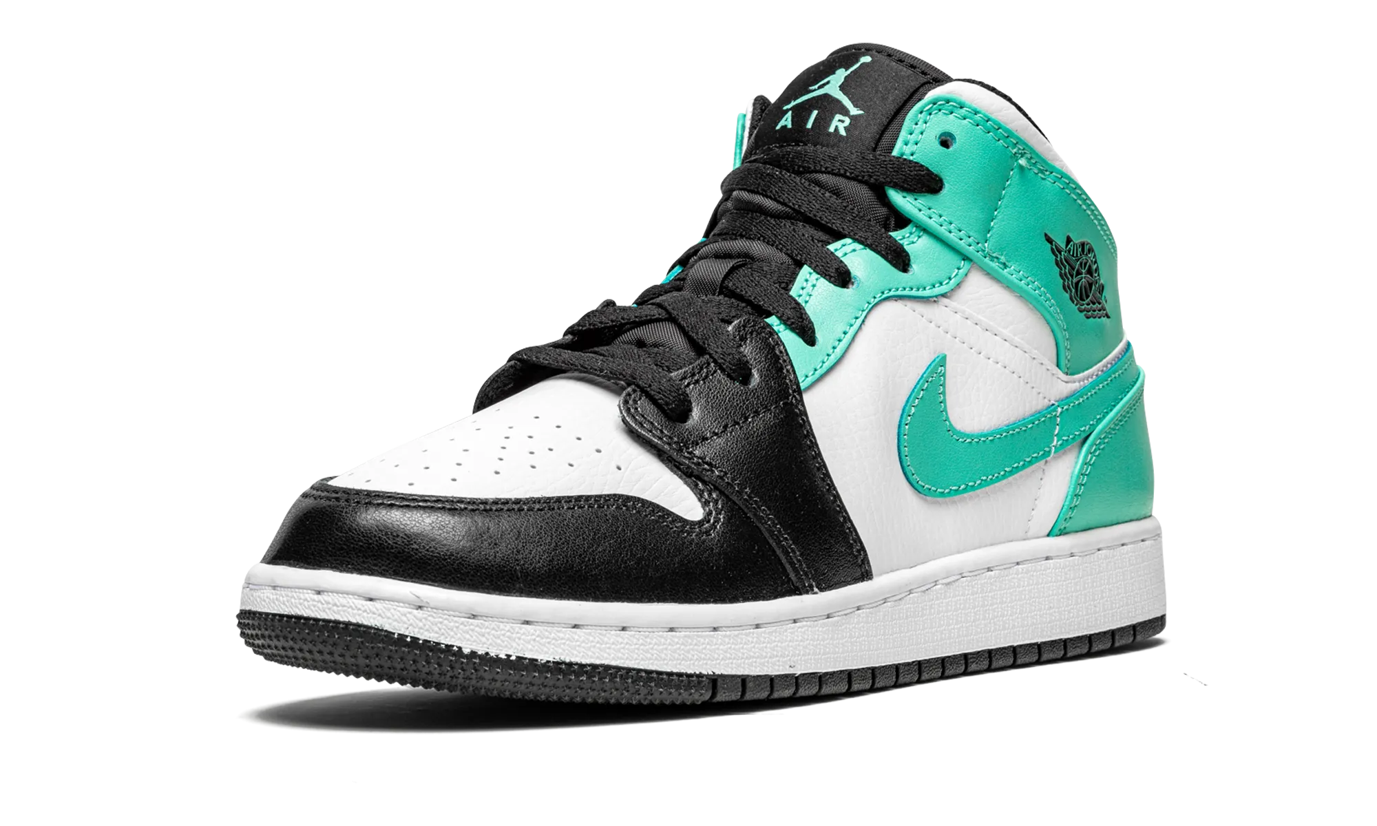 Air Jordan 1 Mid GS "Igloo - Tropical Twist" Long distance Adaptive Cushion Stack