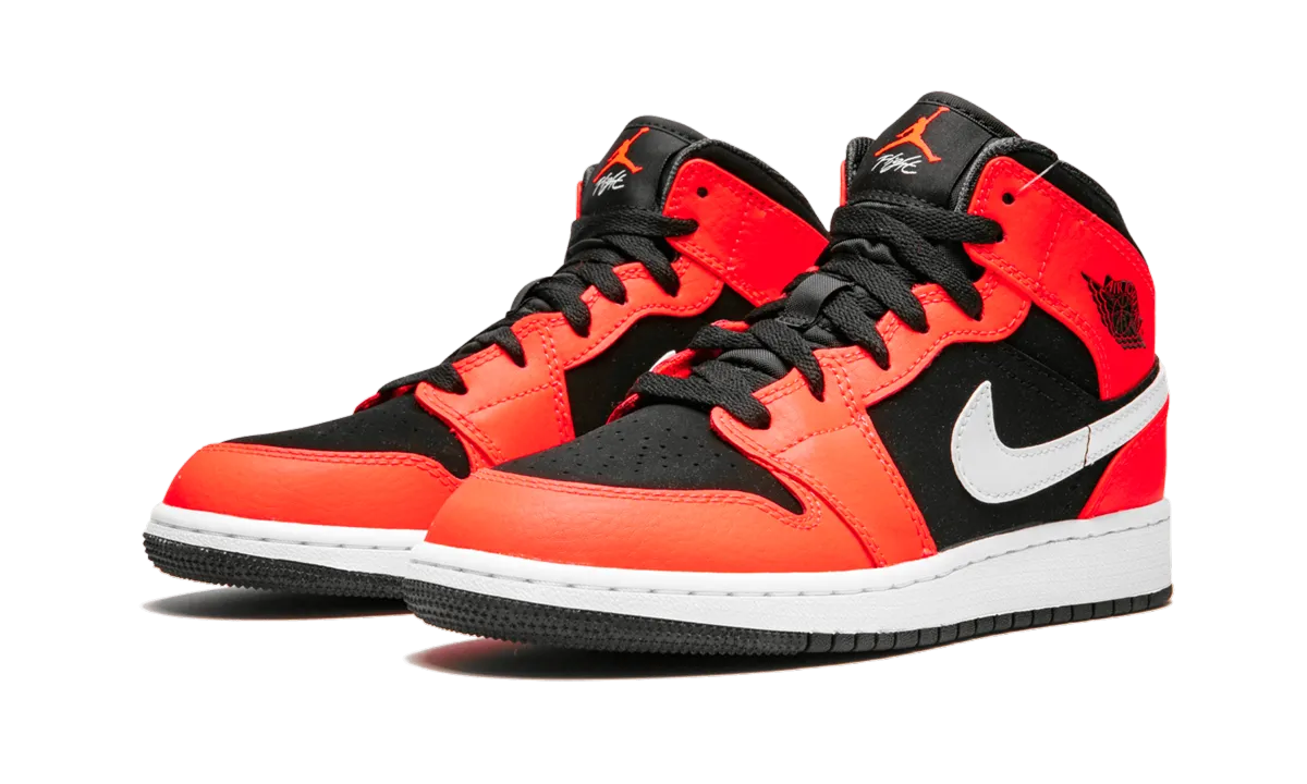 Air Jordan 1 Mid GS "Infrared" All Purpose
