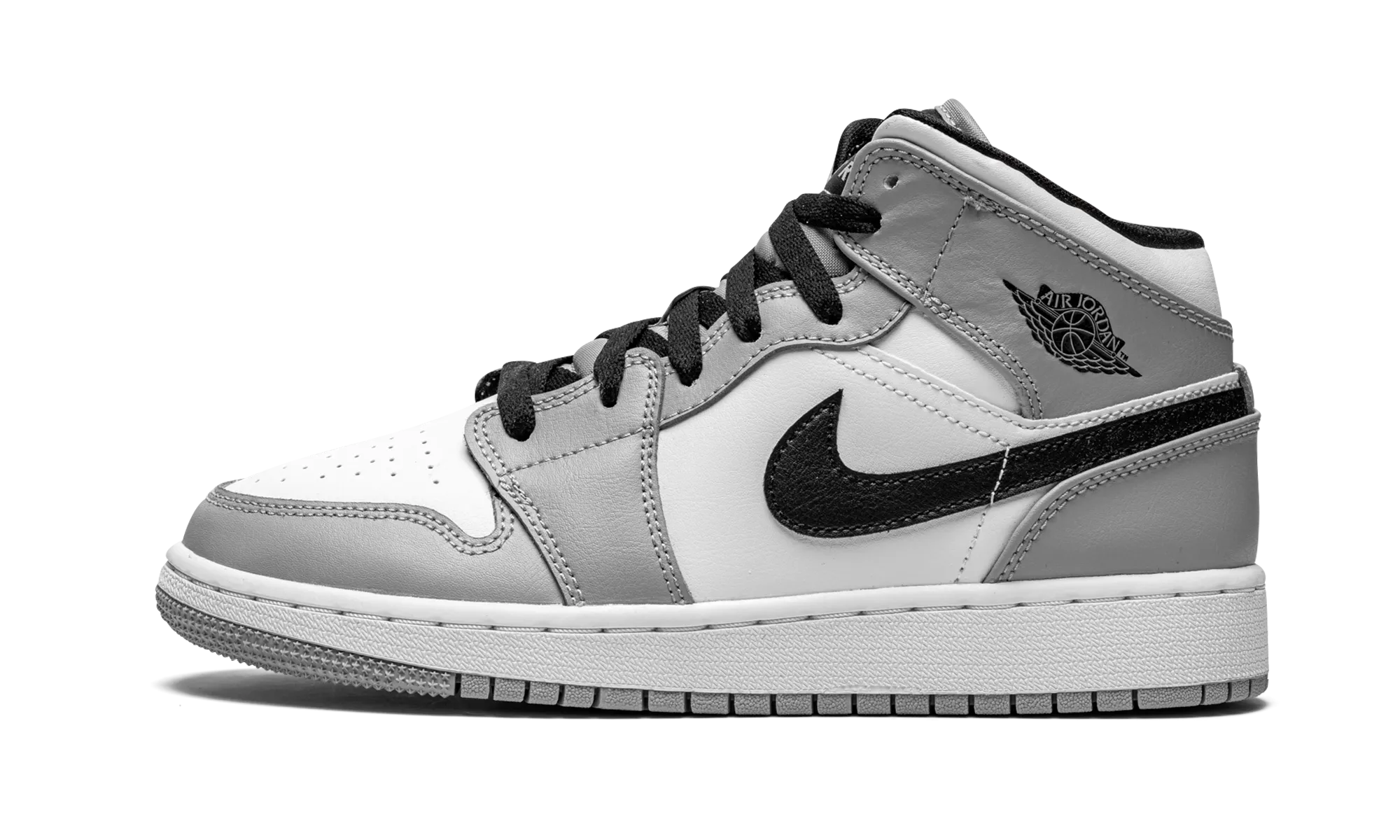 Motion Control Frame Air Jordan 1 Mid GS "Light Smoke Grey"