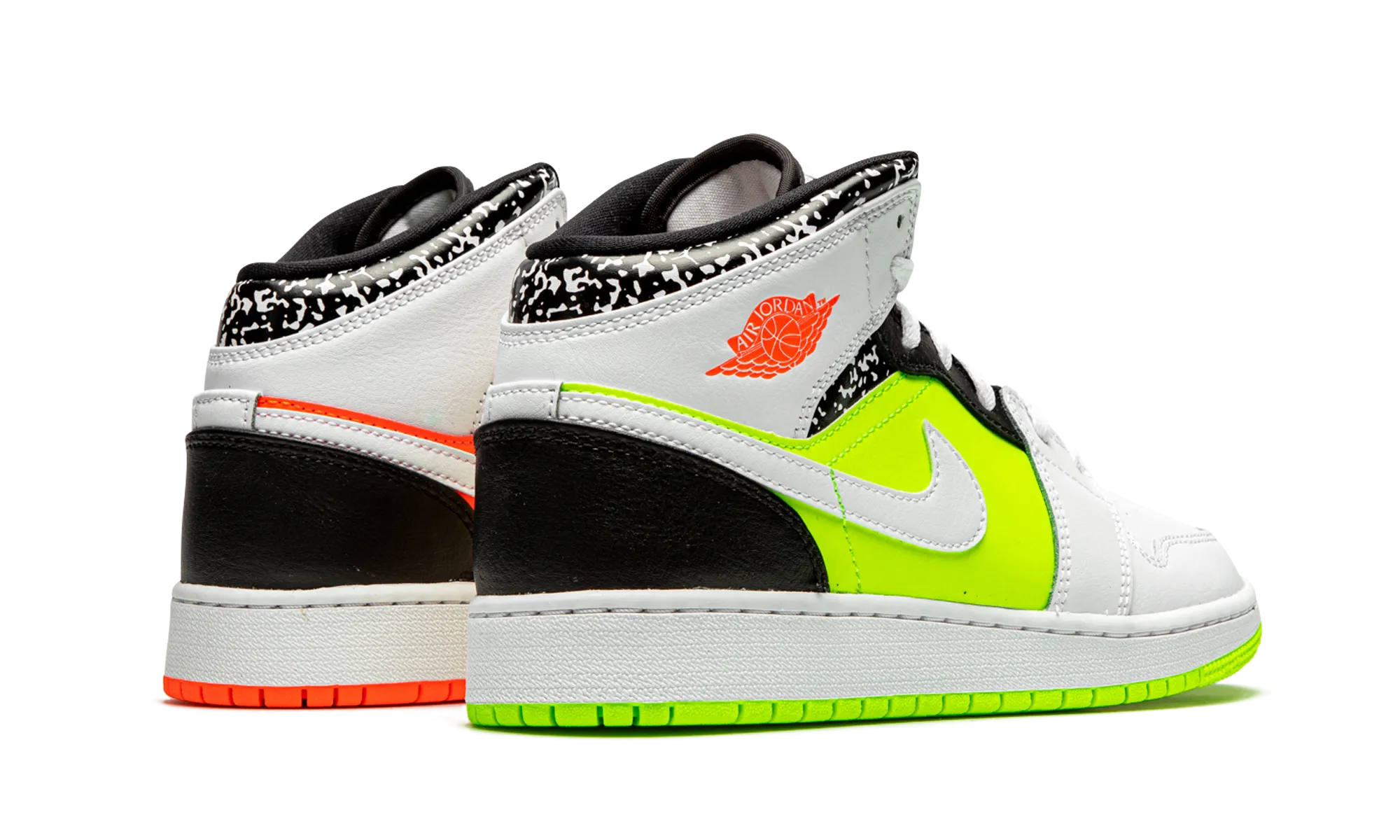 Air Jordan 1 Mid GS "Notebook" Breathable Outsole