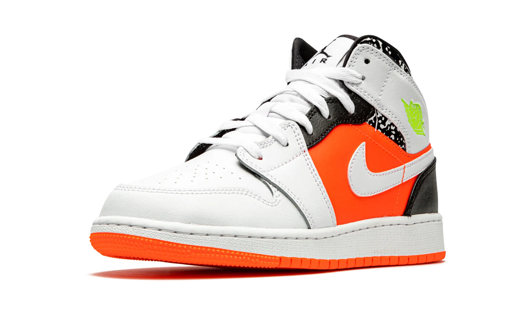 Air Jordan 1 Mid GS "Notebook" All Time Ventilation Technology