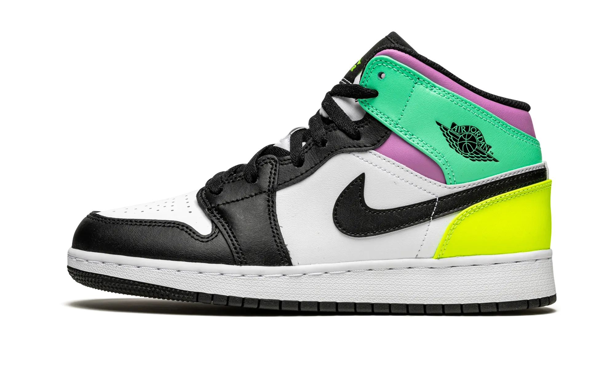 Running Compatible Air Jordan 1 Mid GS "Pastel"