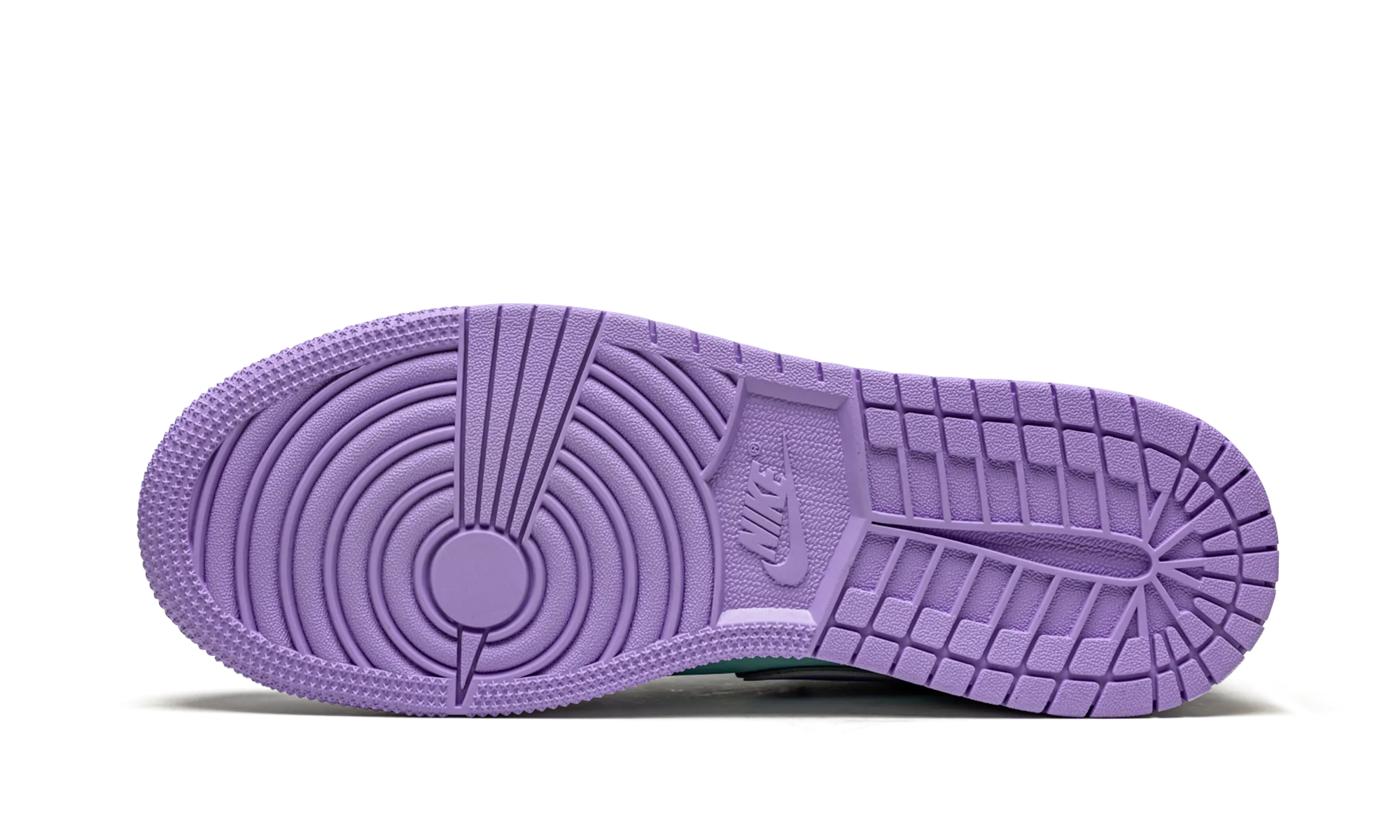 Waterproof Barrier Tech Fit Daily Air Jordan 1 Mid GS "Purple Pulse / Arctic Punch"