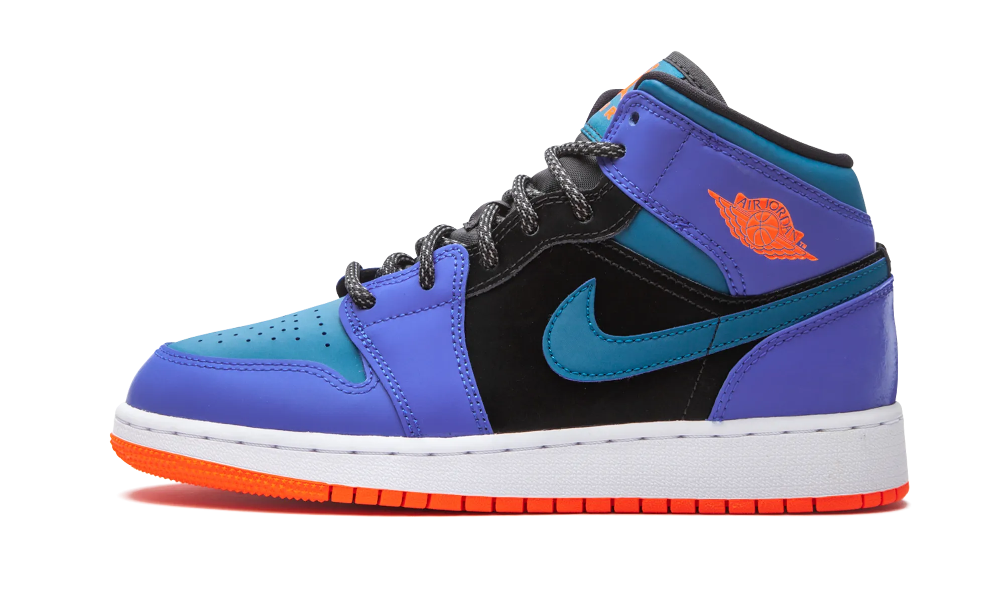 Adaptive Form Air Jordan 1 Mid GS "Racer Blue"