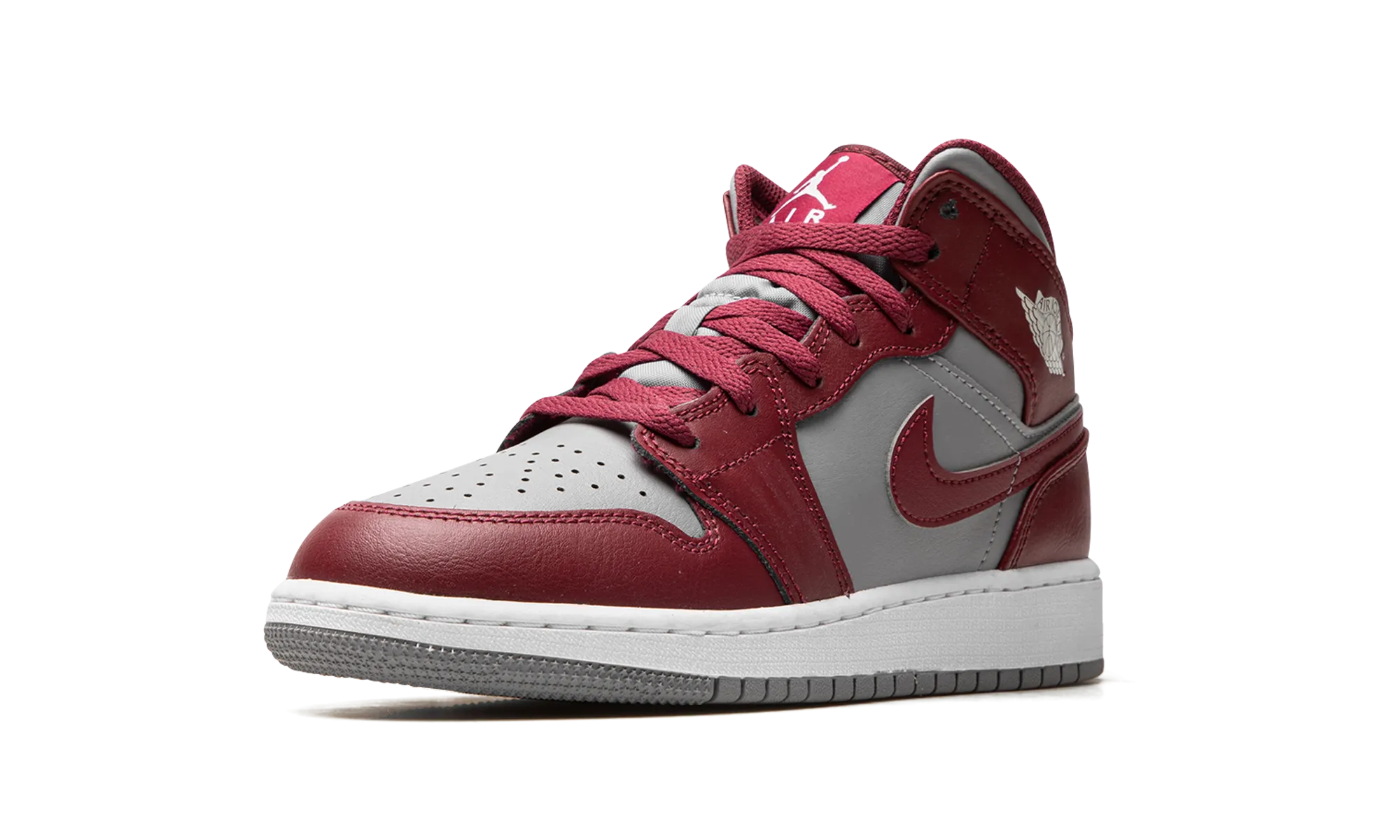 Air Jordan 1 Mid GS "Team Red GS" Comfortable Back