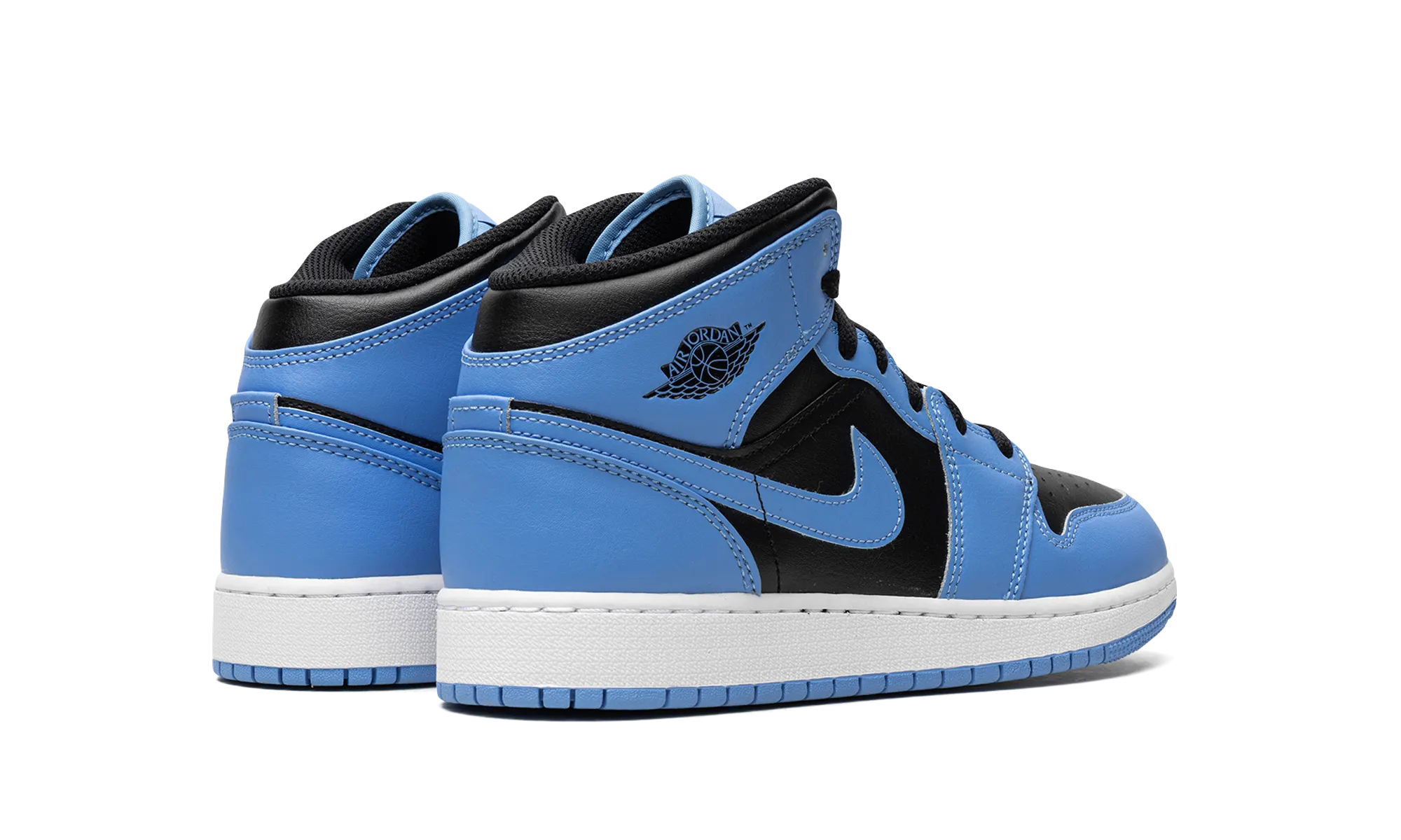 Ultra Cushioned Heel Air Jordan 1 Mid GS "University Blue"