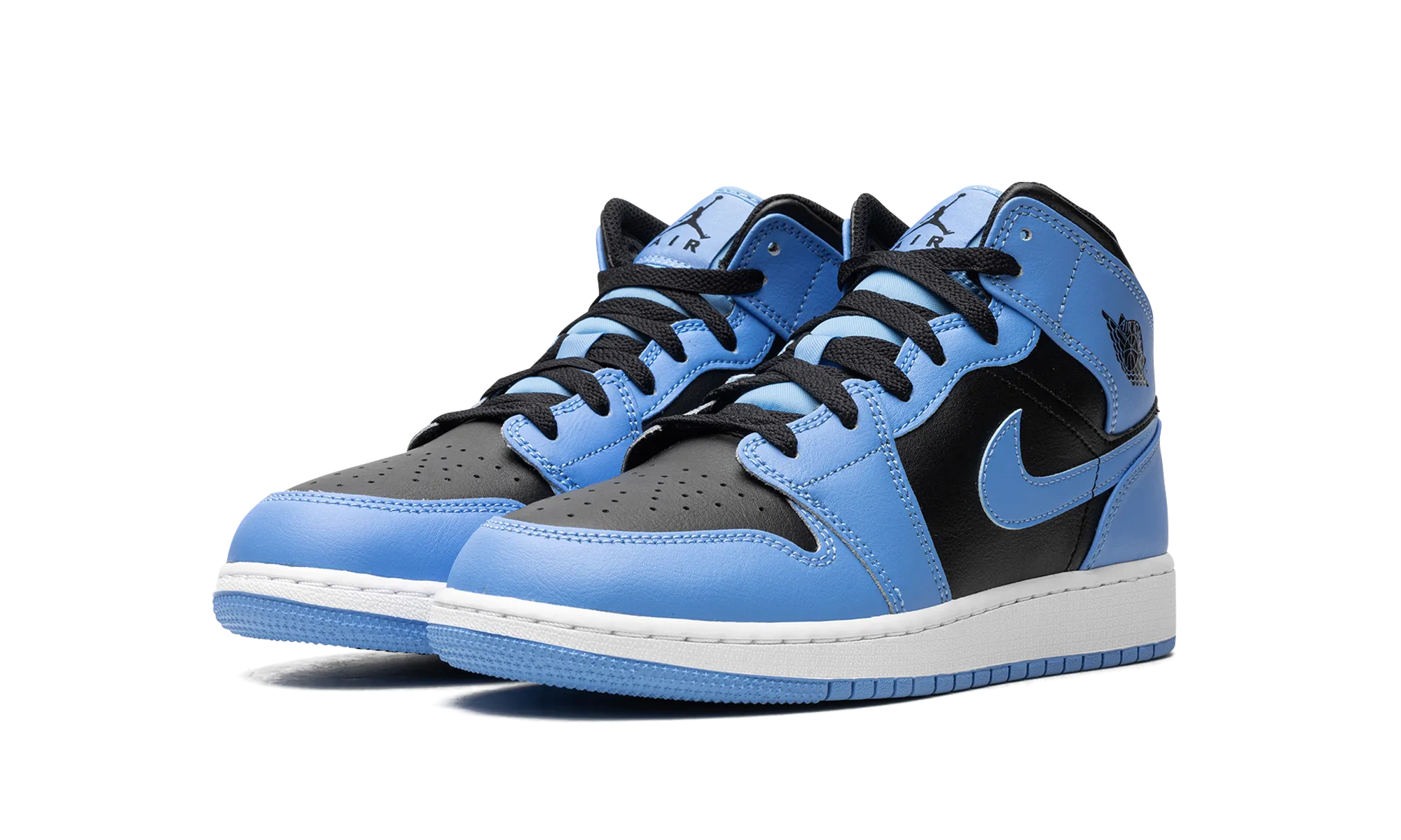 Air Jordan 1 Mid GS "University Blue" Light Structure