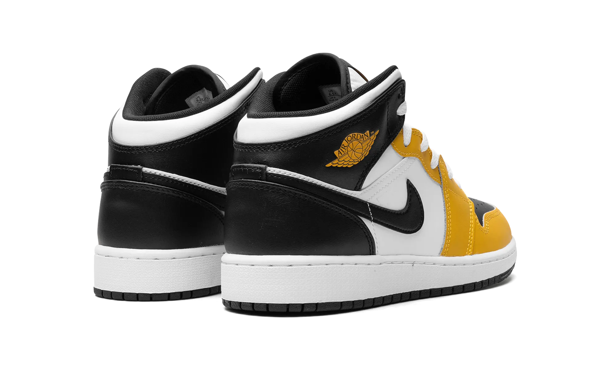 AIR JORDAN 1 MID GS "YELLOW OCHRE" Running Upgraded arch