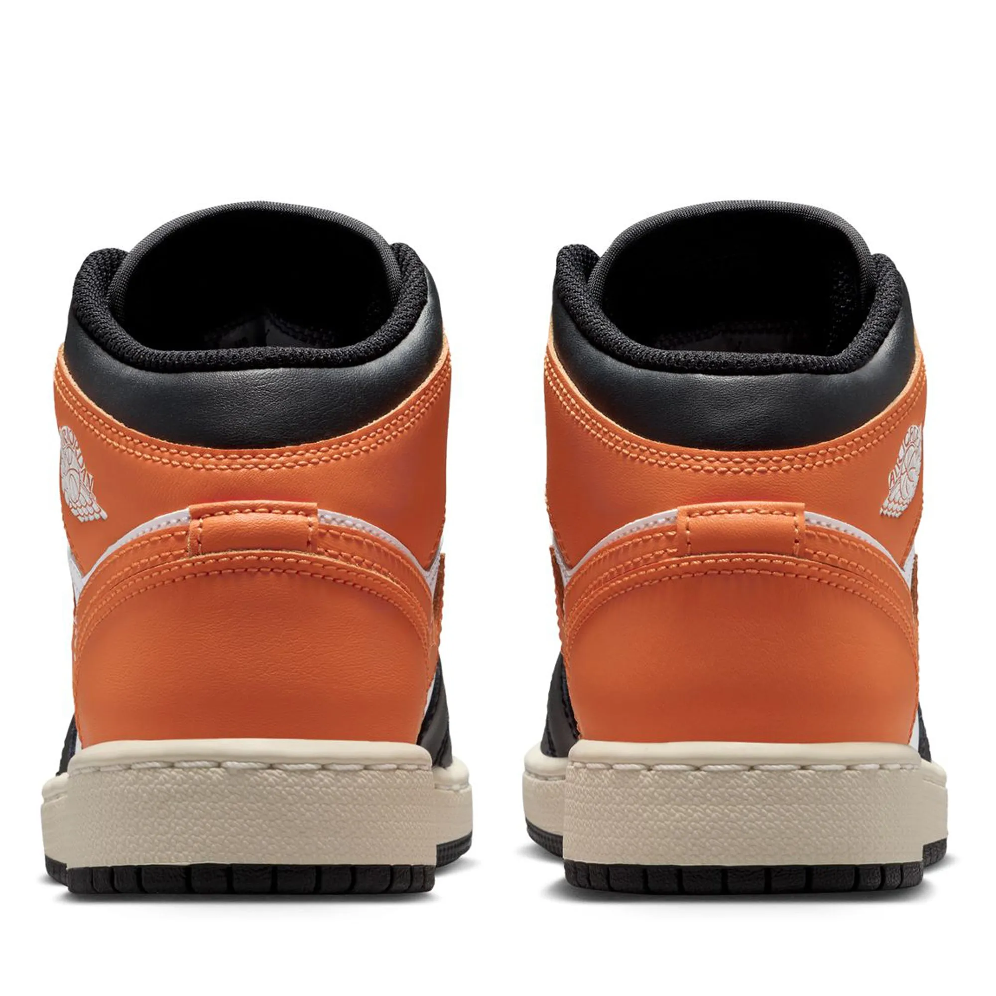 Air Jordan 1 Mid (GS) - Starfish/Black Outsole Grip Weekend Fit