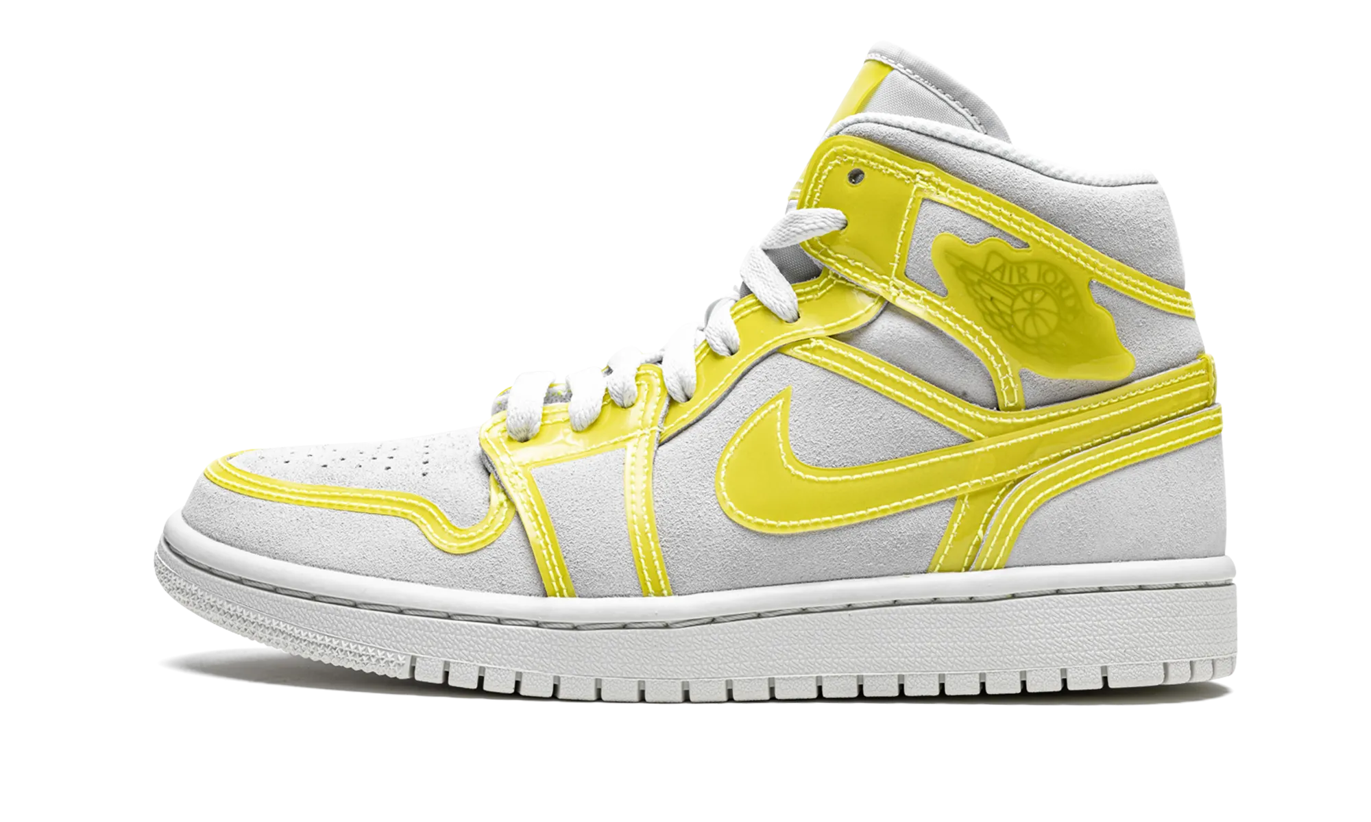 AIR JORDAN 1 MID LX WMNS "Opti Yellow" Comfortable Touch Quick piece