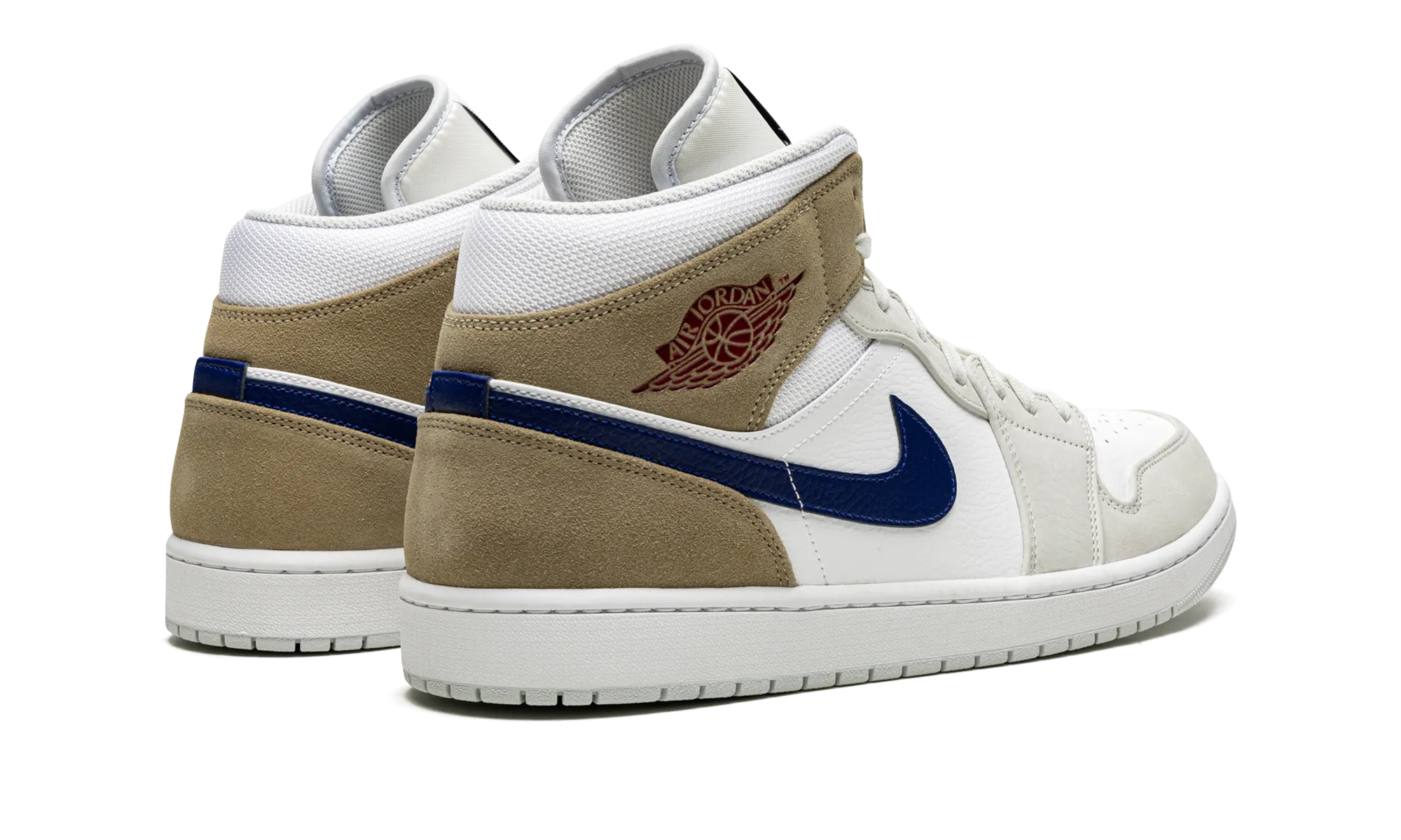 Air Jordan 1 Mid MEM2 "Tan" Ortholite insole Classic Fit