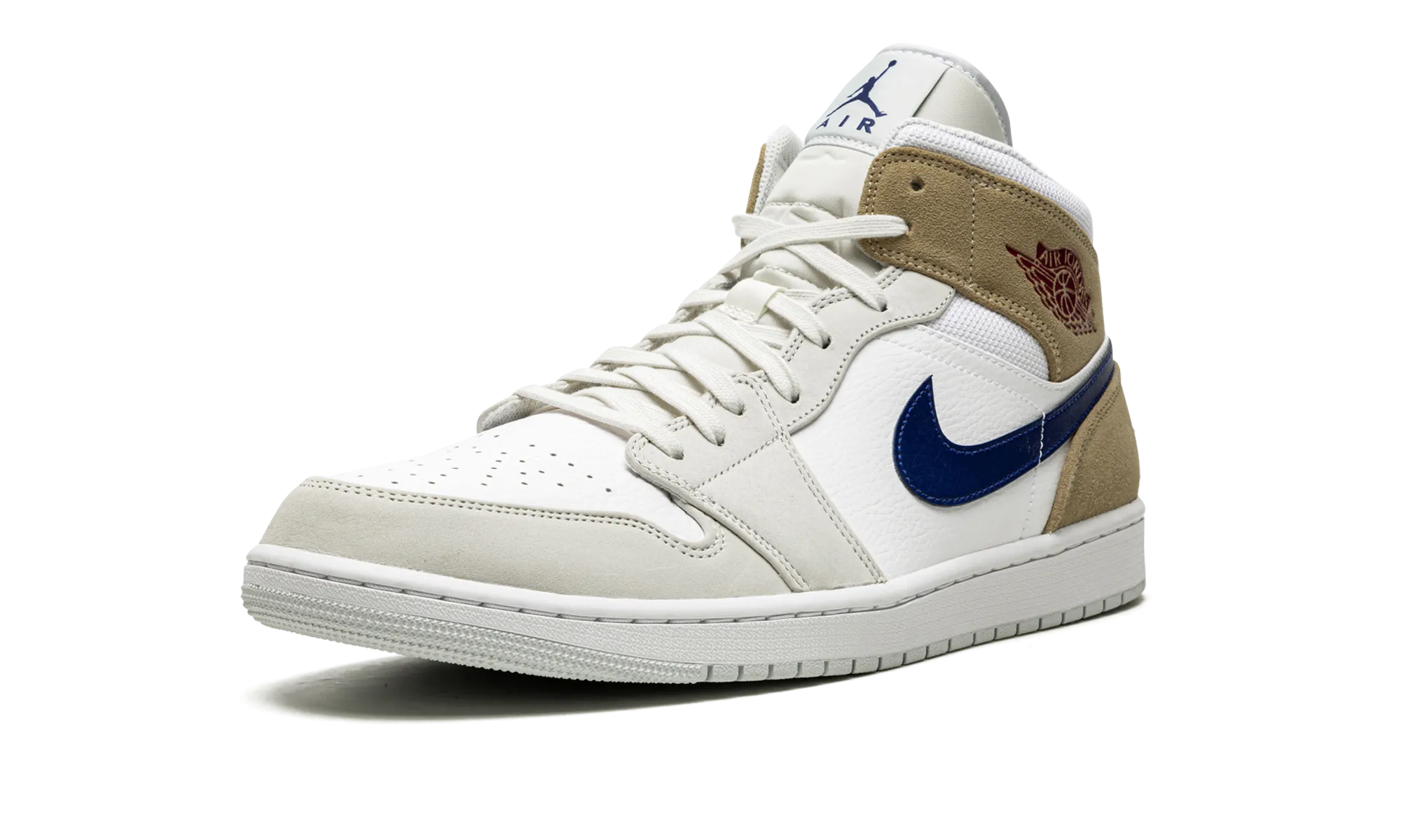 Air Jordan 1 Mid MEM2 "Tan" High Top Design