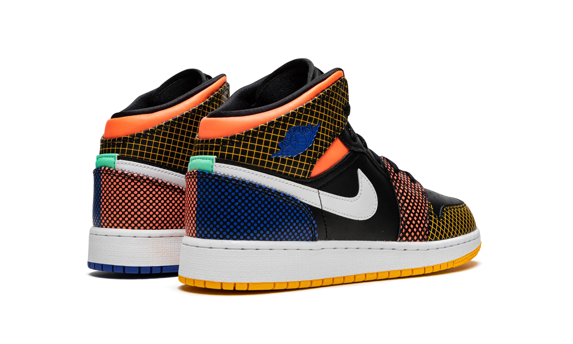 Transit Fit Air Jordan 1 Mid MMD GS "Multi-Color"