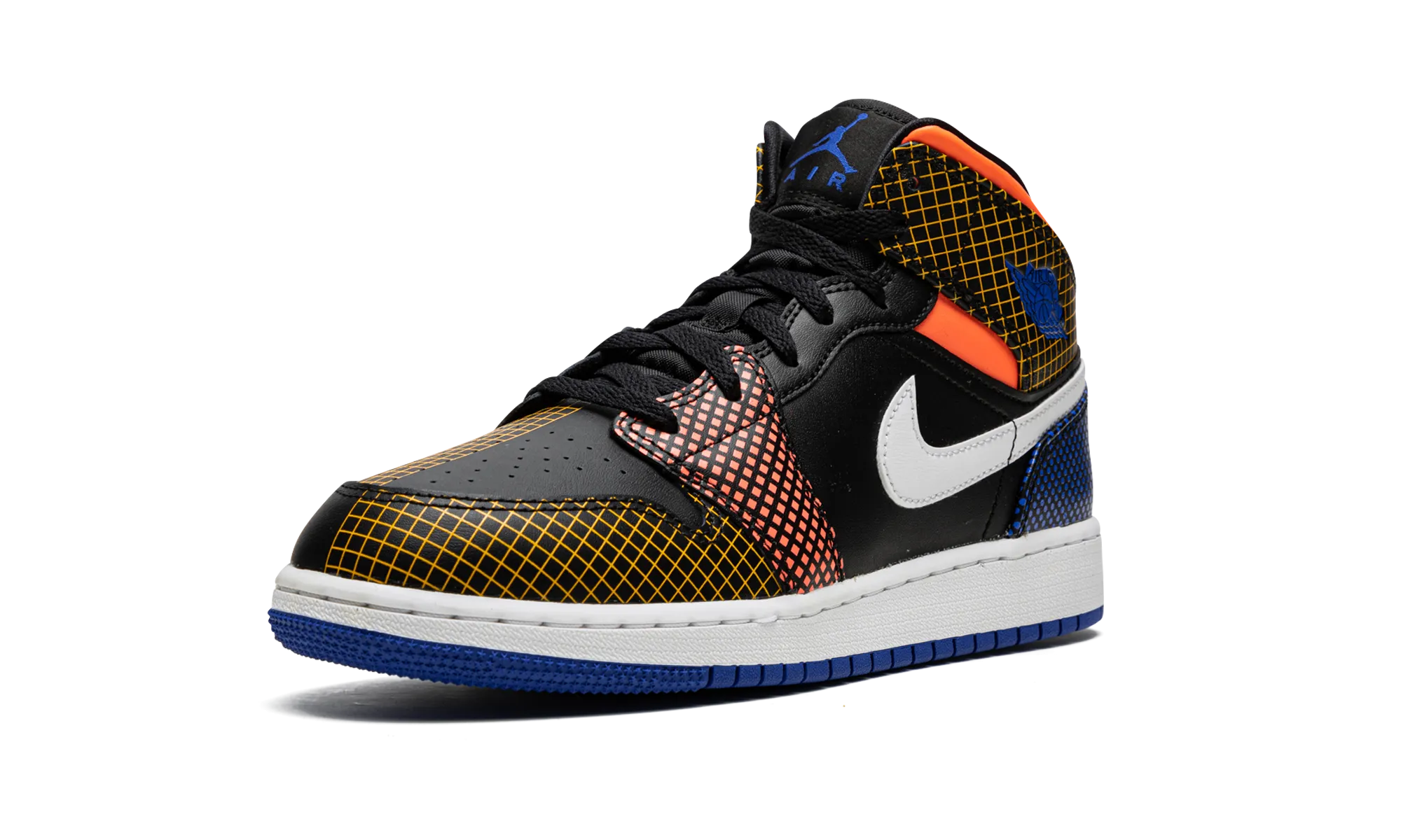 EasyClean Stylish Stripes Air Jordan 1 Mid MMD GS "Multi-Color"