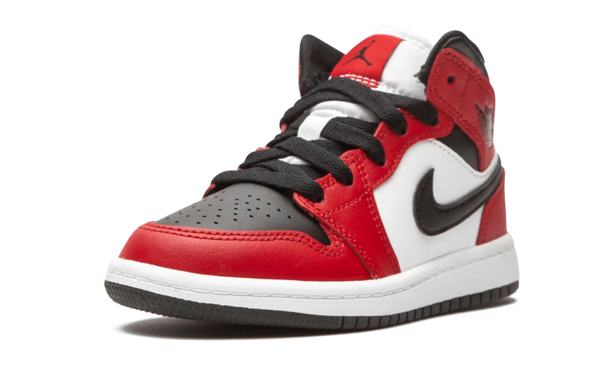 Air Jordan 1 Mid PS "Chicago Black Toe" Iconic shock absorption