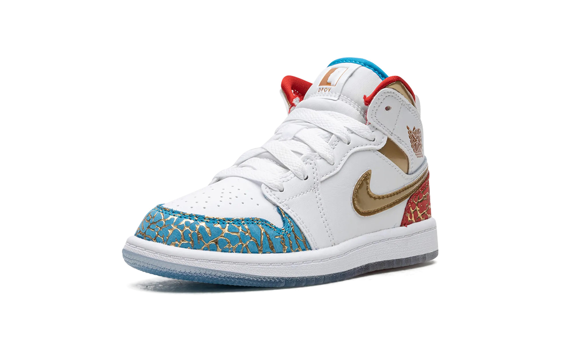 Cross Training Optimized Air Jordan 1 Mid PS "UNC to CHI"